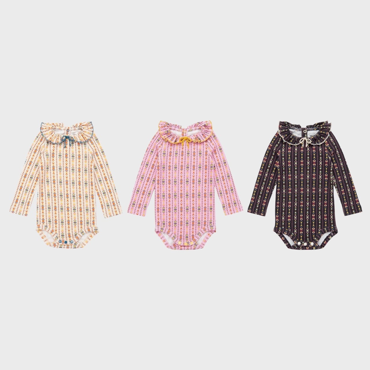 ロンパース・カバーオール Misha & Puff Baby Pattie Onesie Sugar