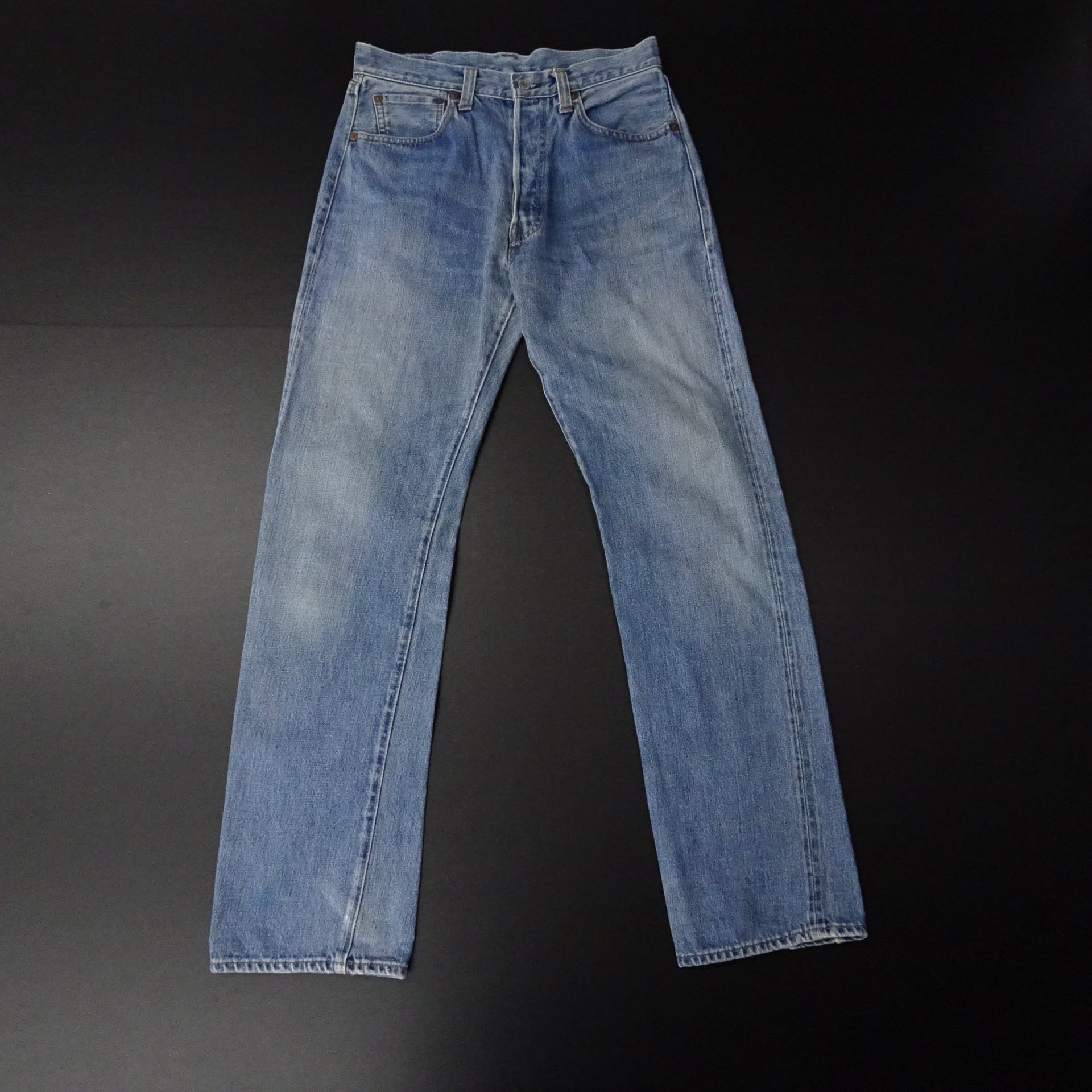 01年 USA製 Levi's リーバイス 501XX ビッグE 555 バレンシア工場 00