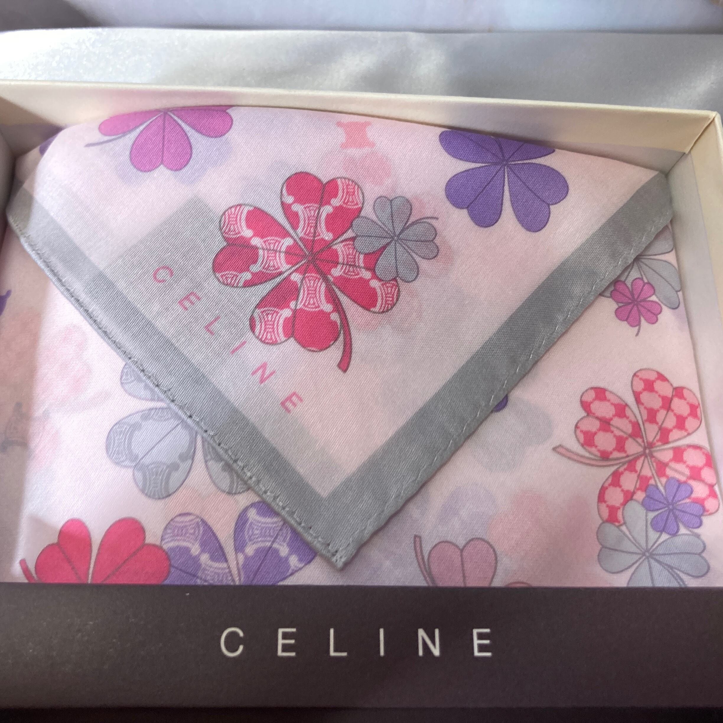 CELINE】未使用 ポケットティッシュケース ハンカチセット | ブランド