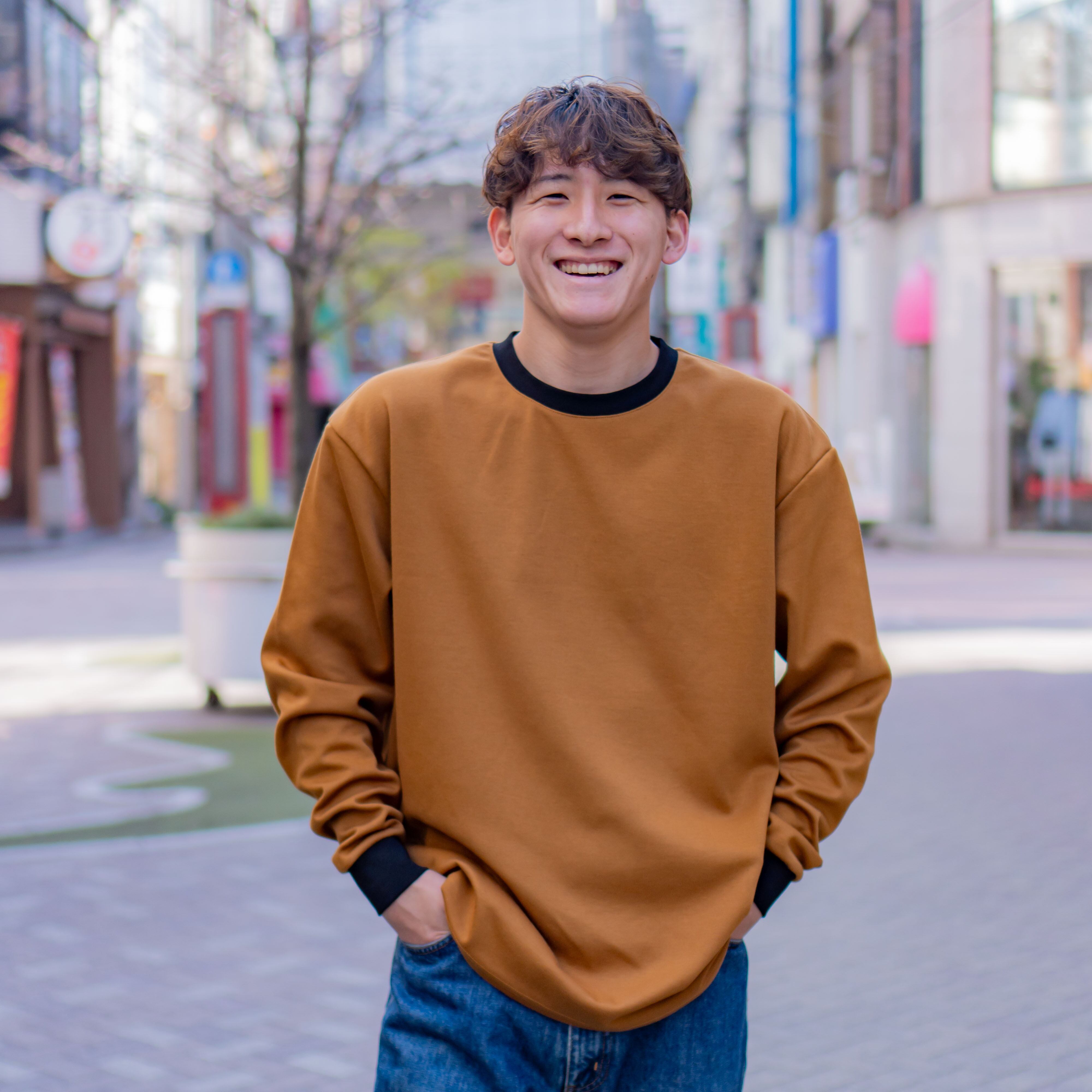 2トーンロングTシャツ(3色) | 8SENSE 無地ロンT専門