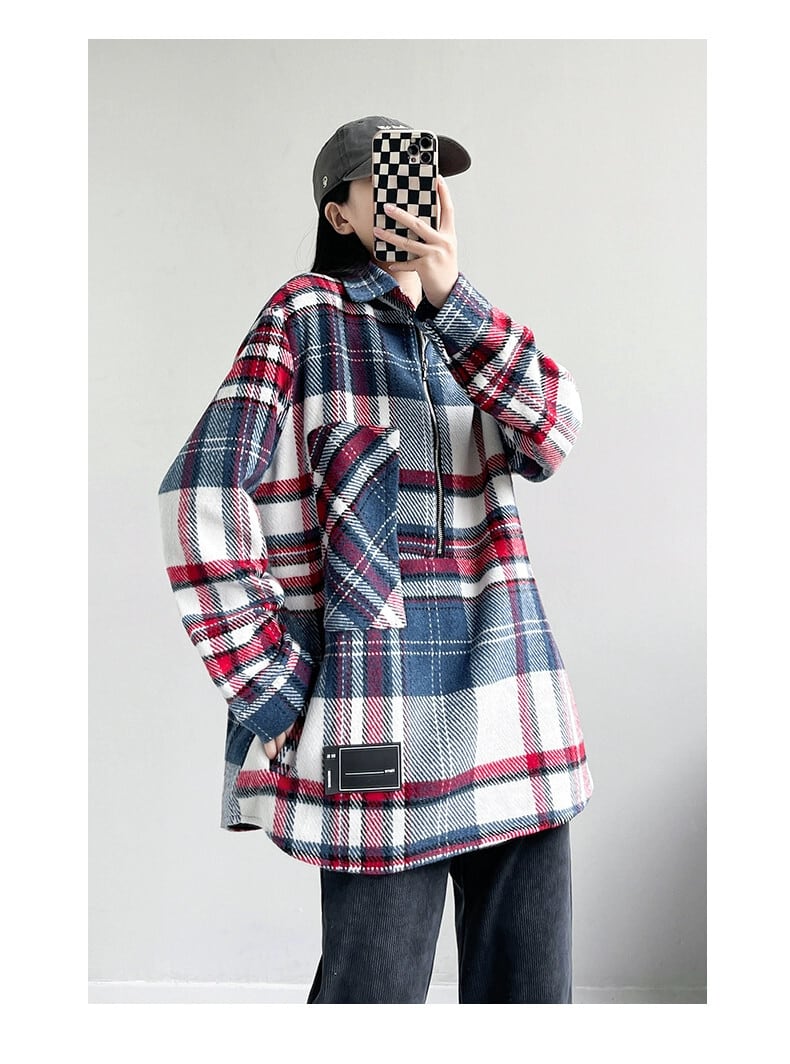 WE11DONE フリースジャケット チェック柄-メゾンマルジェラ ニット