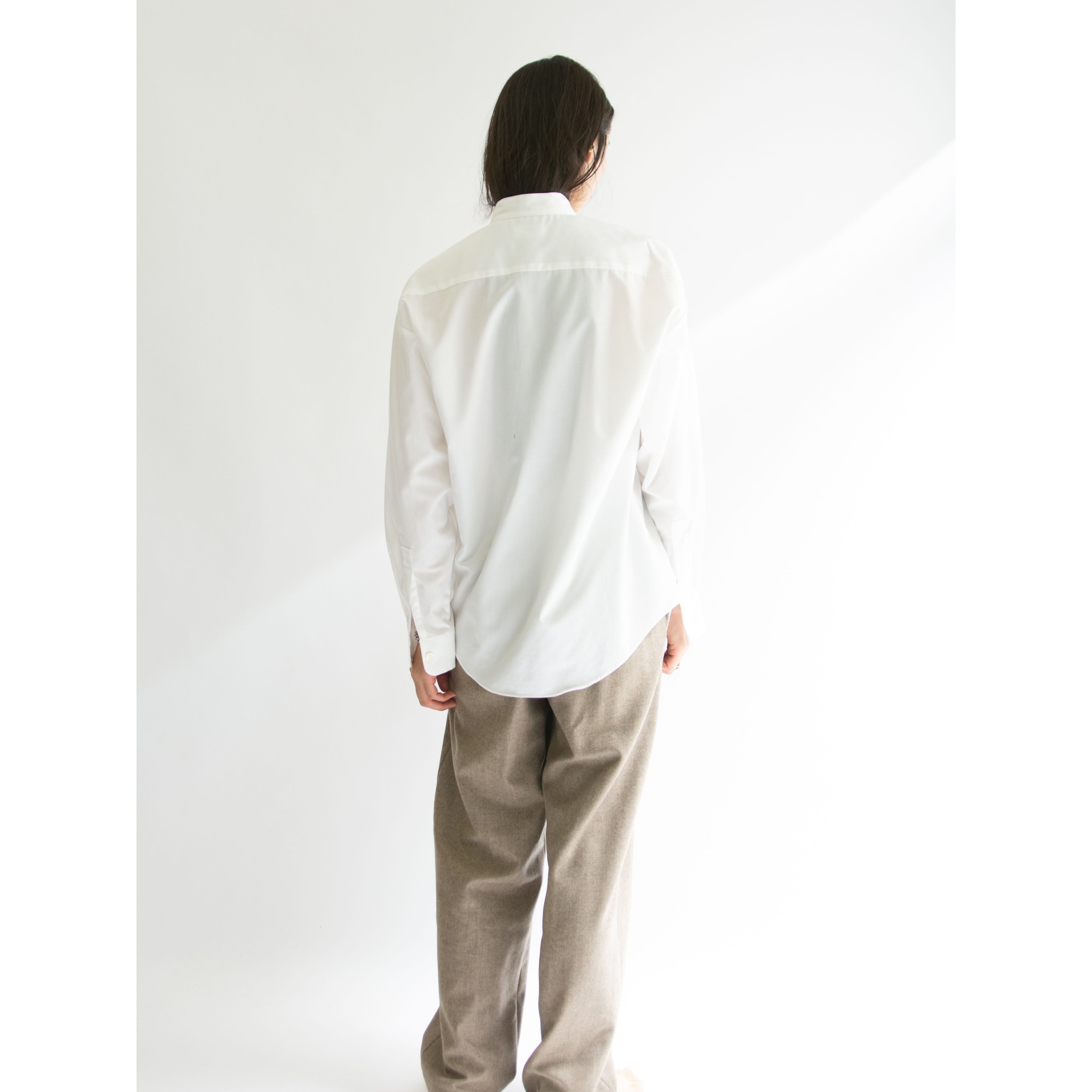 im MIYAKE DESIGN STUDIO】Made in Japan 100% Cotton Band Collar