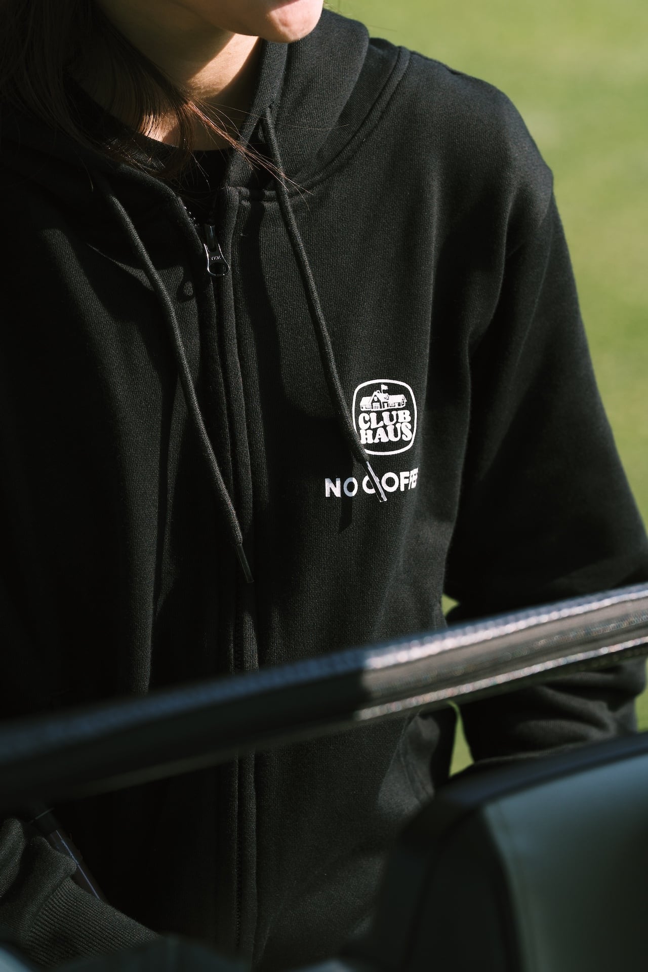 NO GOLF ZIP HOODIE | NO COFFEE
