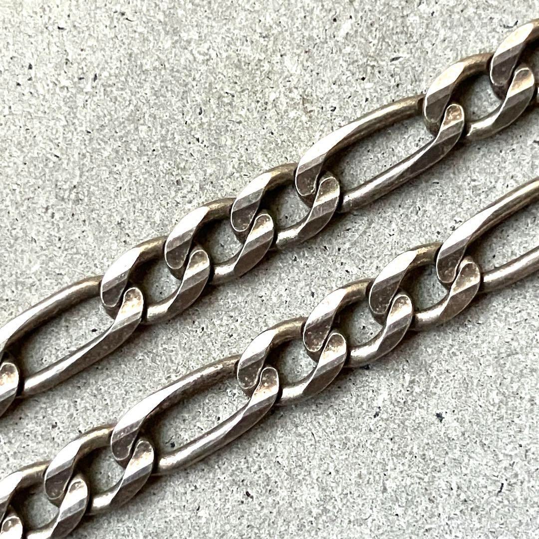 イタリア製 ユーロヴィンテージ Figaro フィガロチェーンネックレス