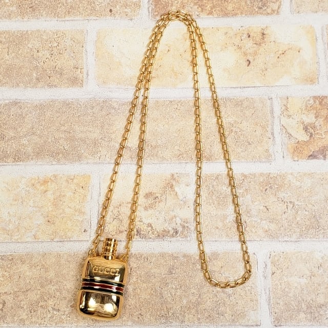 オールドグッチ ☆ ヴィンテージ シェリーライン ネックレス