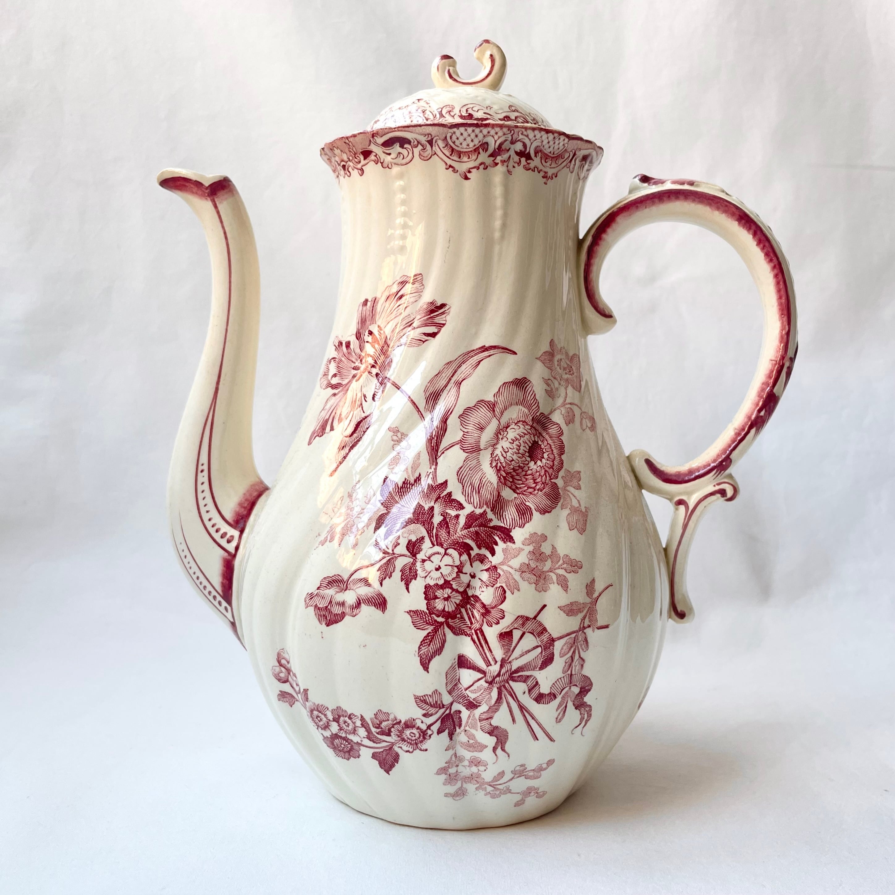 Sarreguemines Fontanges｜サルグミンヌ フォンタージュ ティーポット