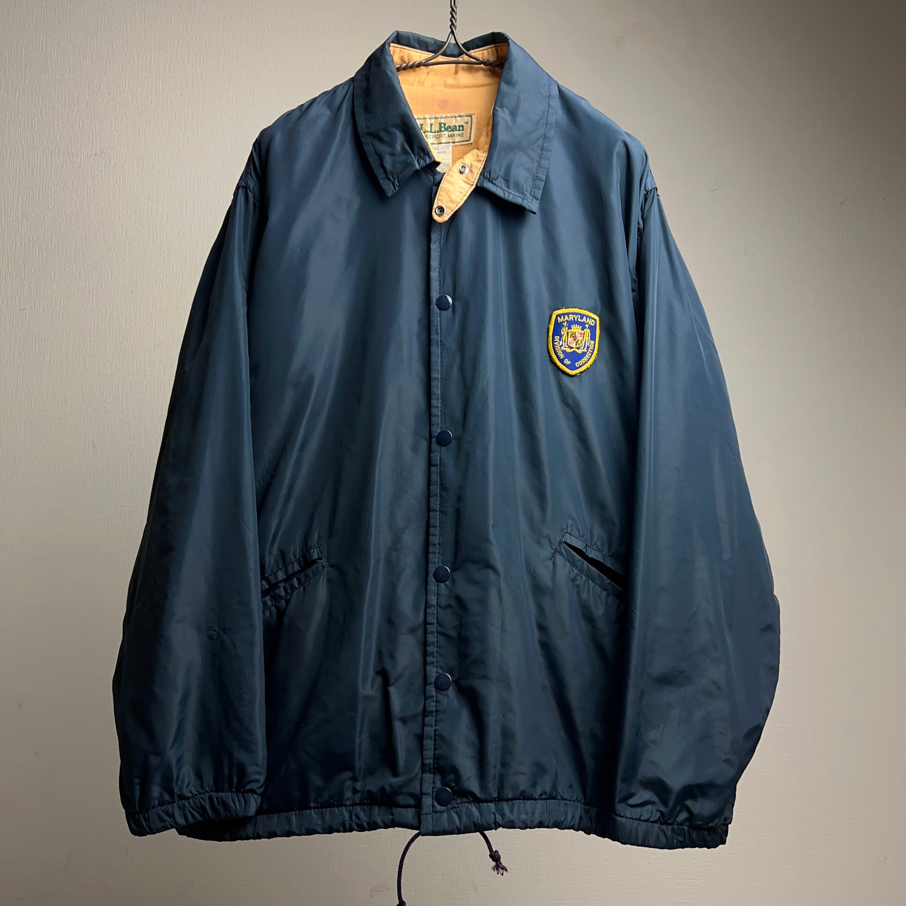 80's “L.L.Bean” COACH JACKET SIZE L エルエルビーン コーチ