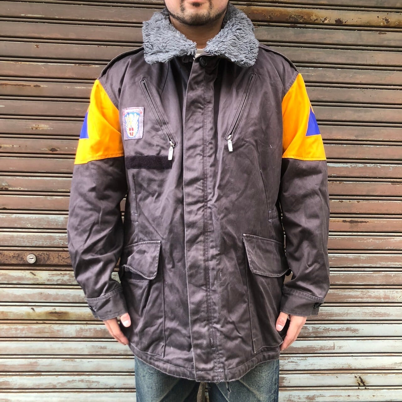 80s デンマーク軍 実物 フィールドジャケット ヴィンテージ