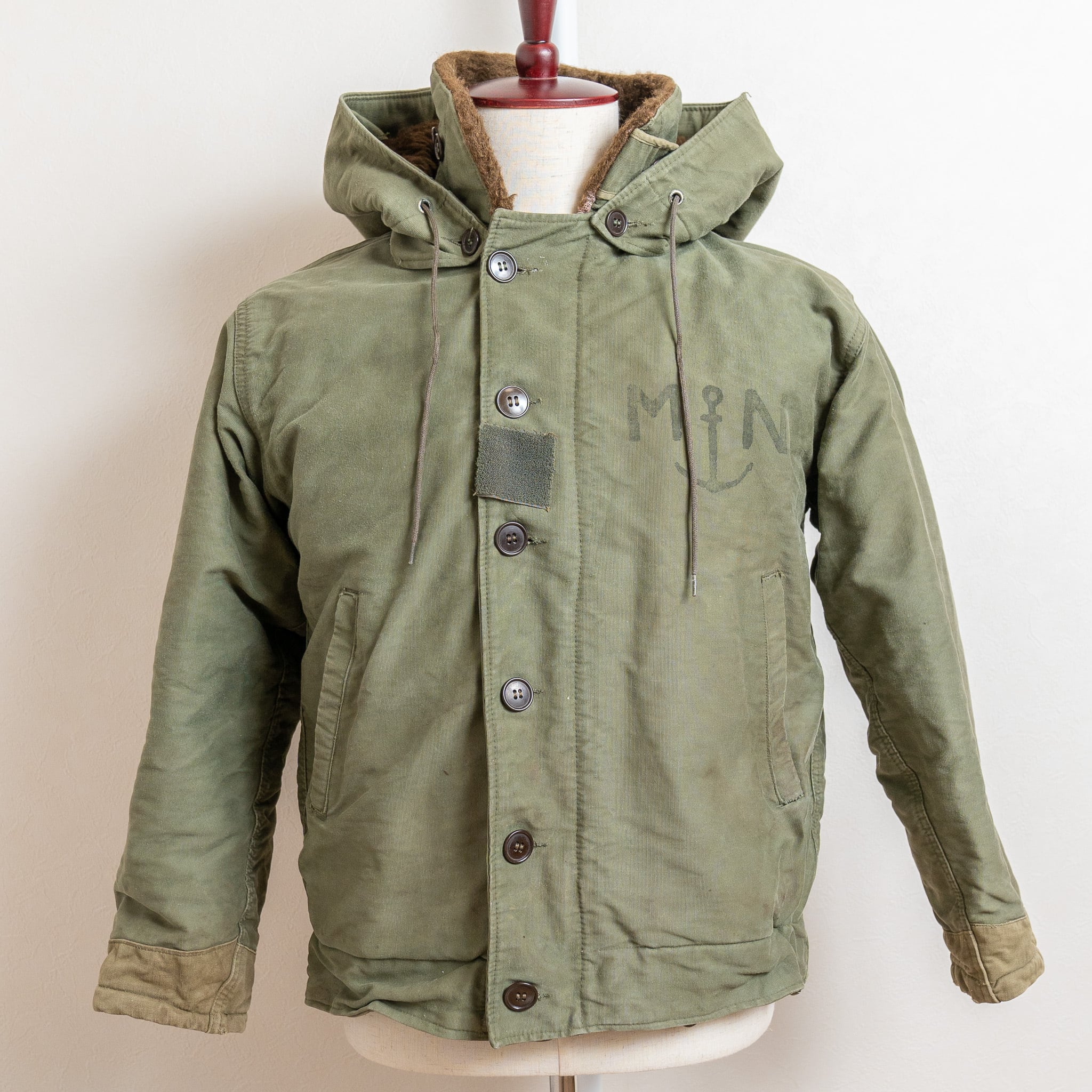 Special】French Navy N-1 Deck Jacket No. 394 実物 フランス海軍 N-1