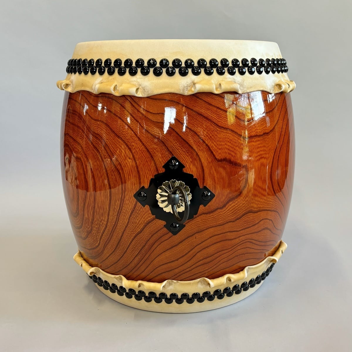 長胴太鼓 欅胴 耳付き 1尺3寸(39cm) 受注生産品 | 中島屋太鼓店