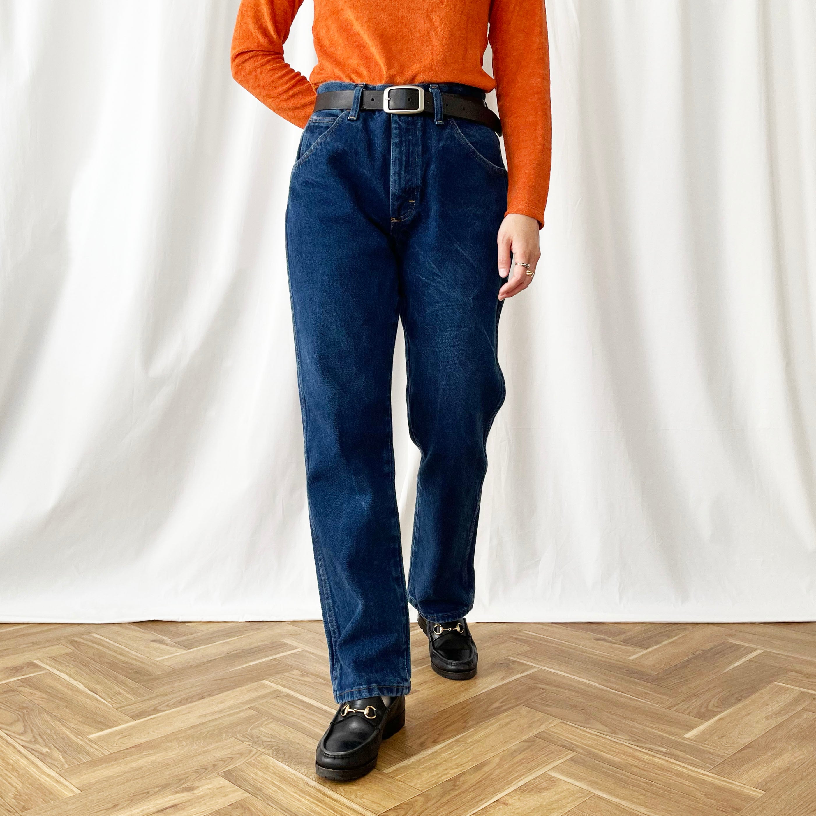 90s~ RUSTLER denim pants | January