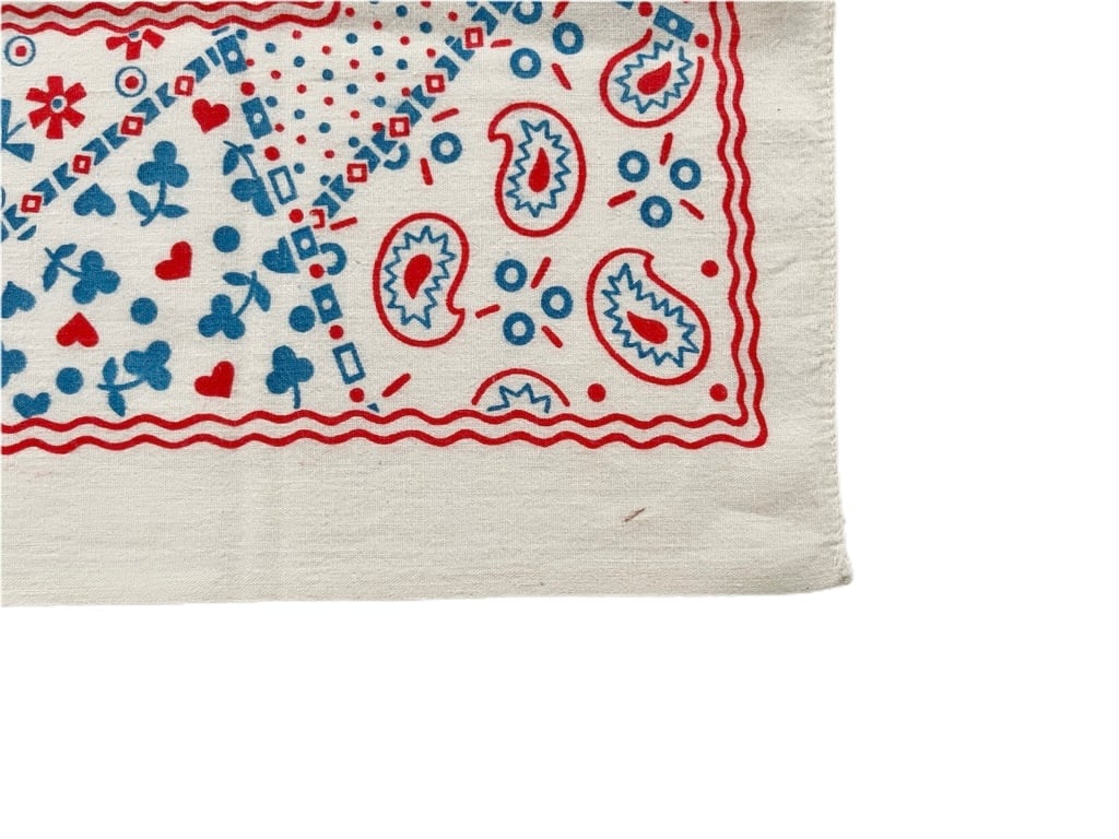 レアカラー】 クッキー RN13960 ヴィンテージバンダナ MADE IN USA