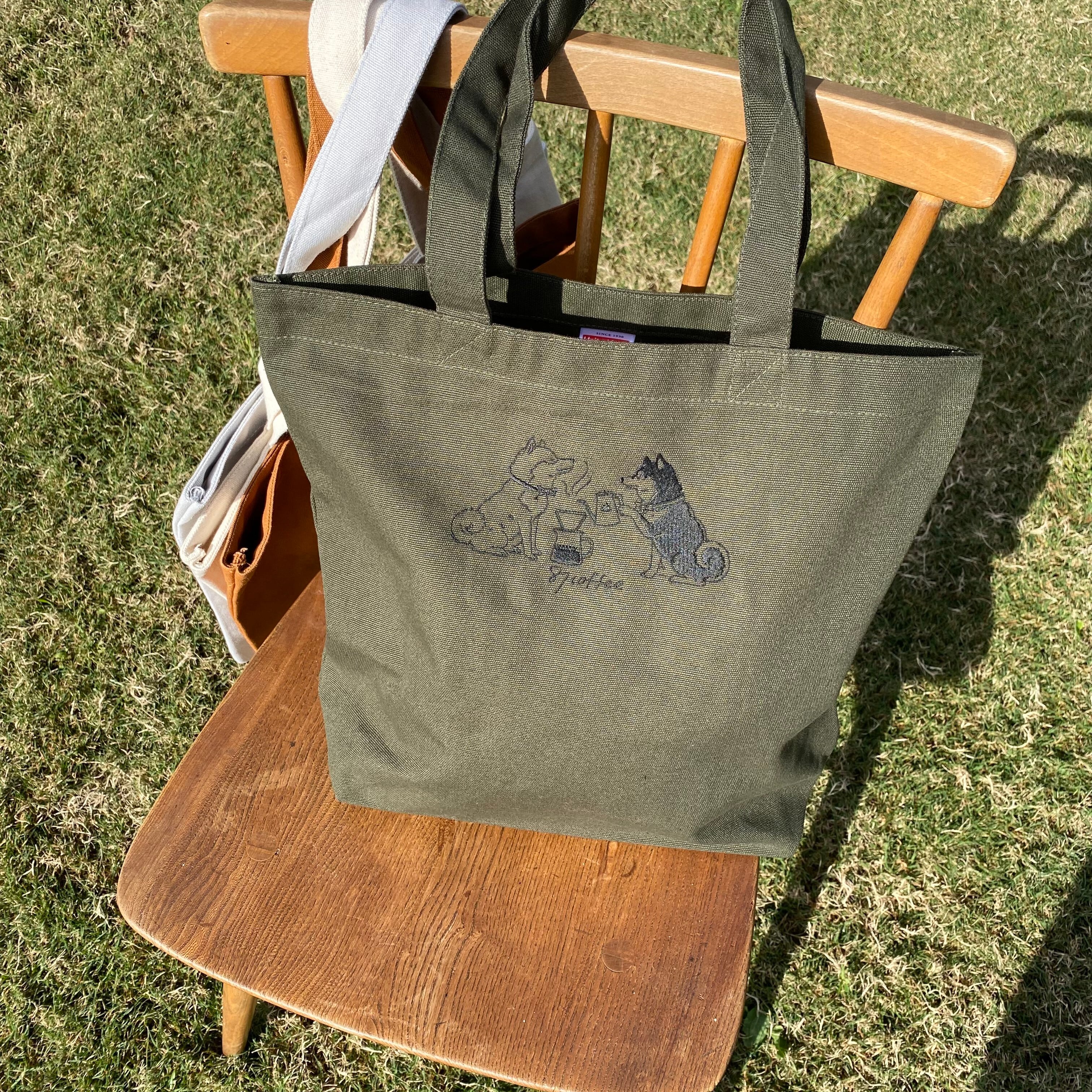 87coffee オリジナル刺繍トートバッグ | 87coffee 自家焙煎珈琲