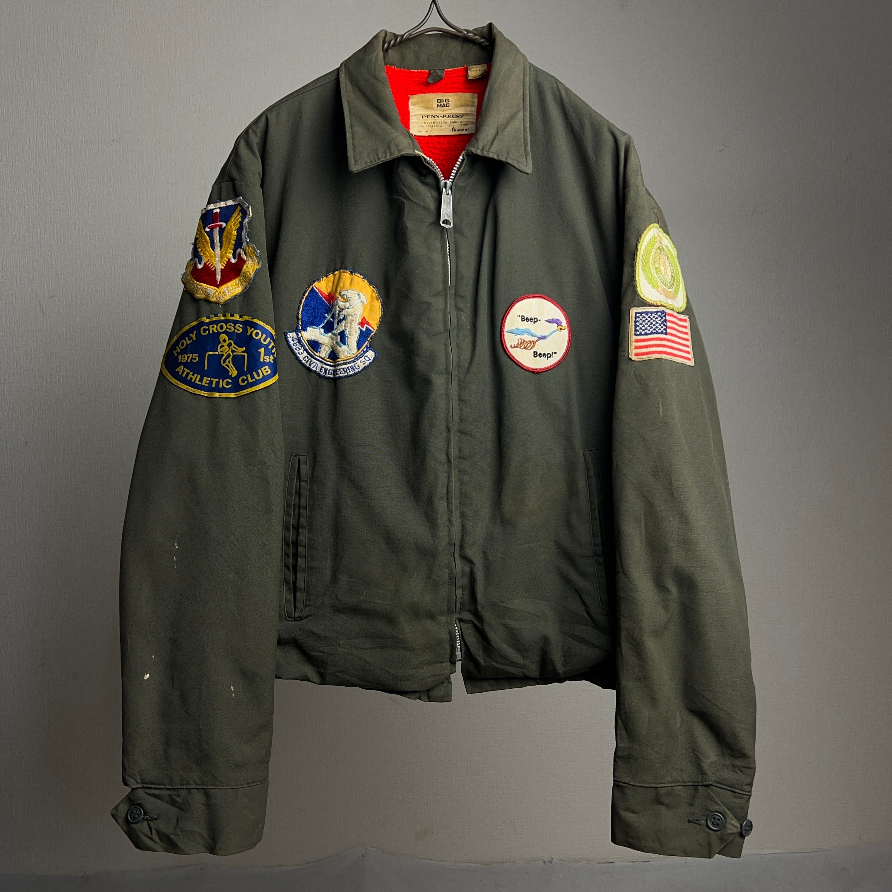 70's BIG MAC Patched Work Jacket 70年代 ビッグマック ワーク