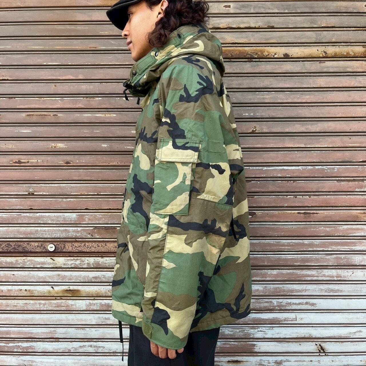 90s 米軍 実物 ECWCS GEN1 ゴアテックス パーカー ミリタリー L-S GORE