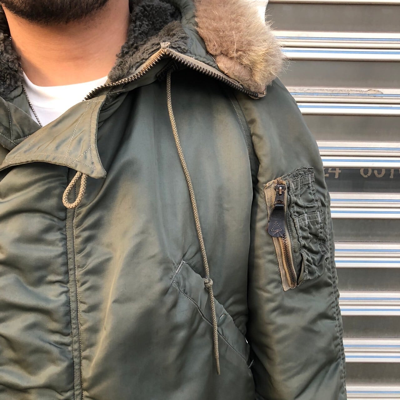 極上 60s 米軍実物 US.AIR FORCE USAF N-2B フライトジャケット