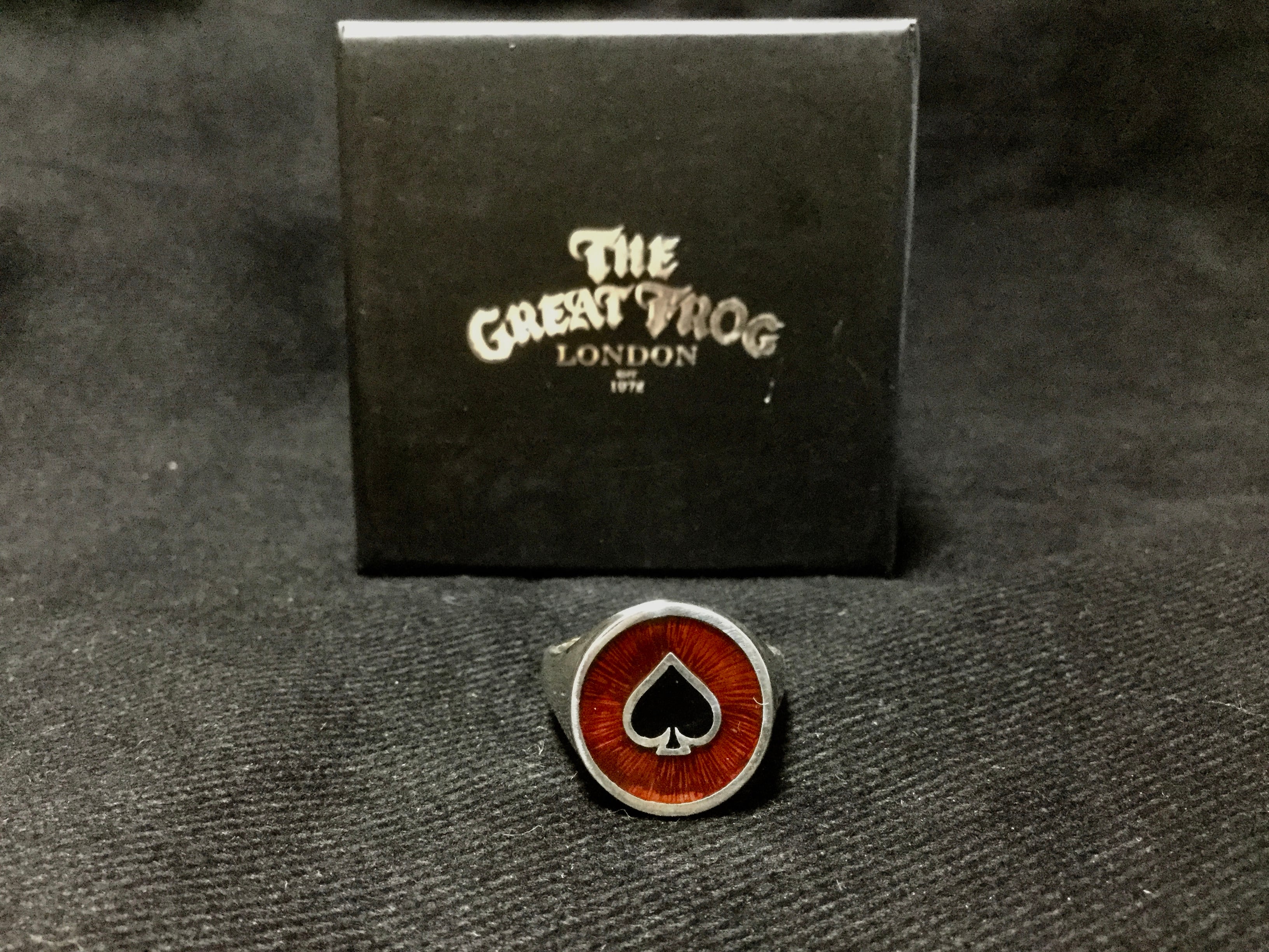 THE GREAT FROG ROUND ACE RING グレートフロッグ | FirstOrderJewelry