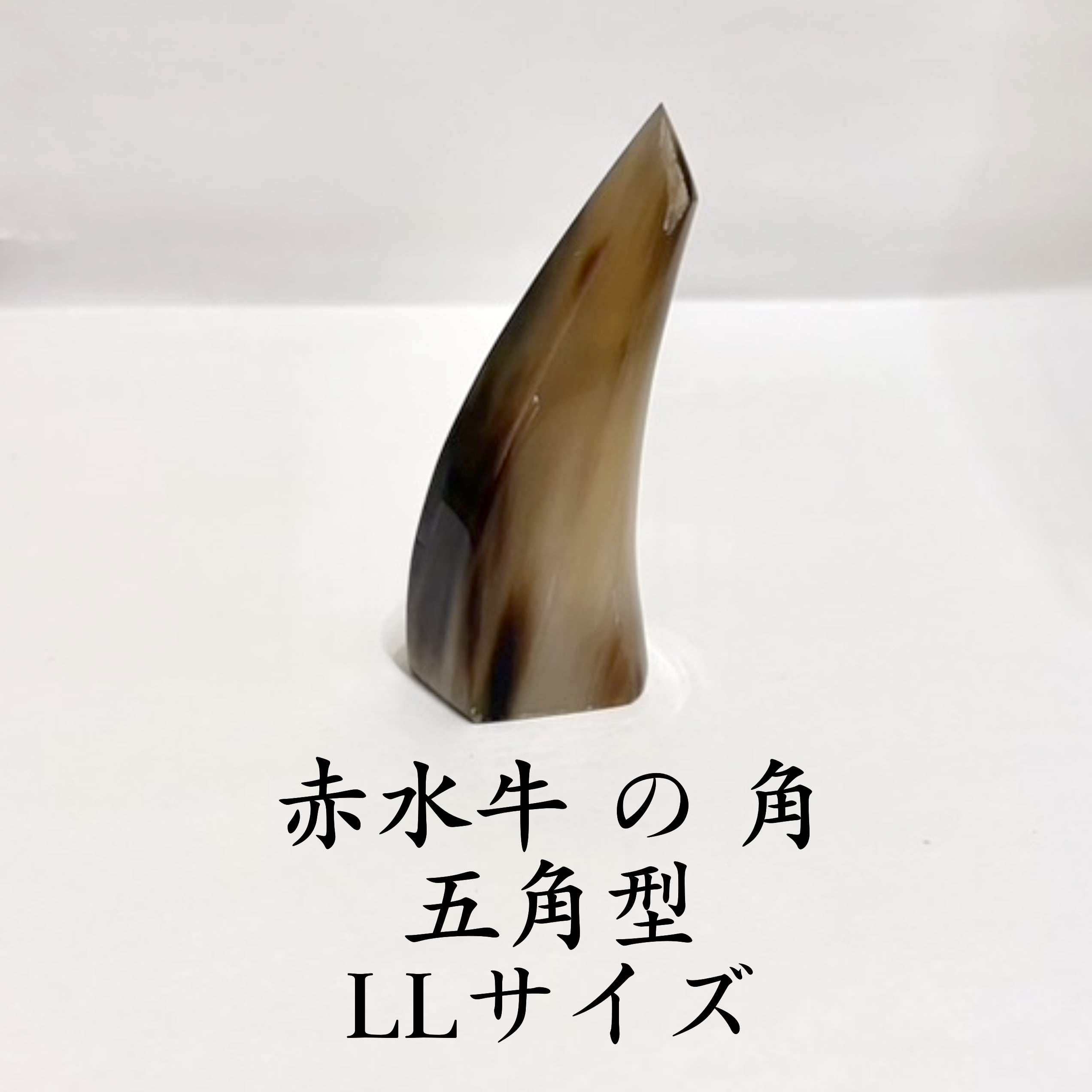 三線ばち : 赤水牛 五角型 約9.5cm ( オランダ牛/爪 /ツメ/バチ