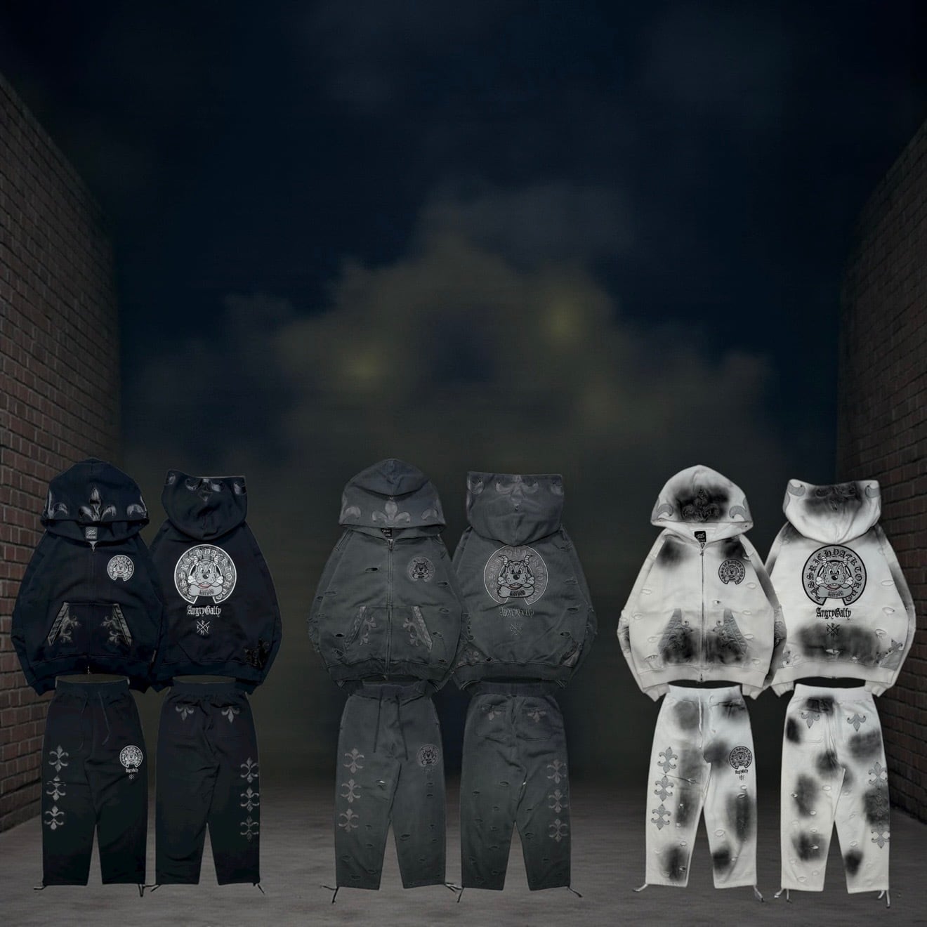 即納】「蹴威の百合の紋章パンツ」 | KRY clothing