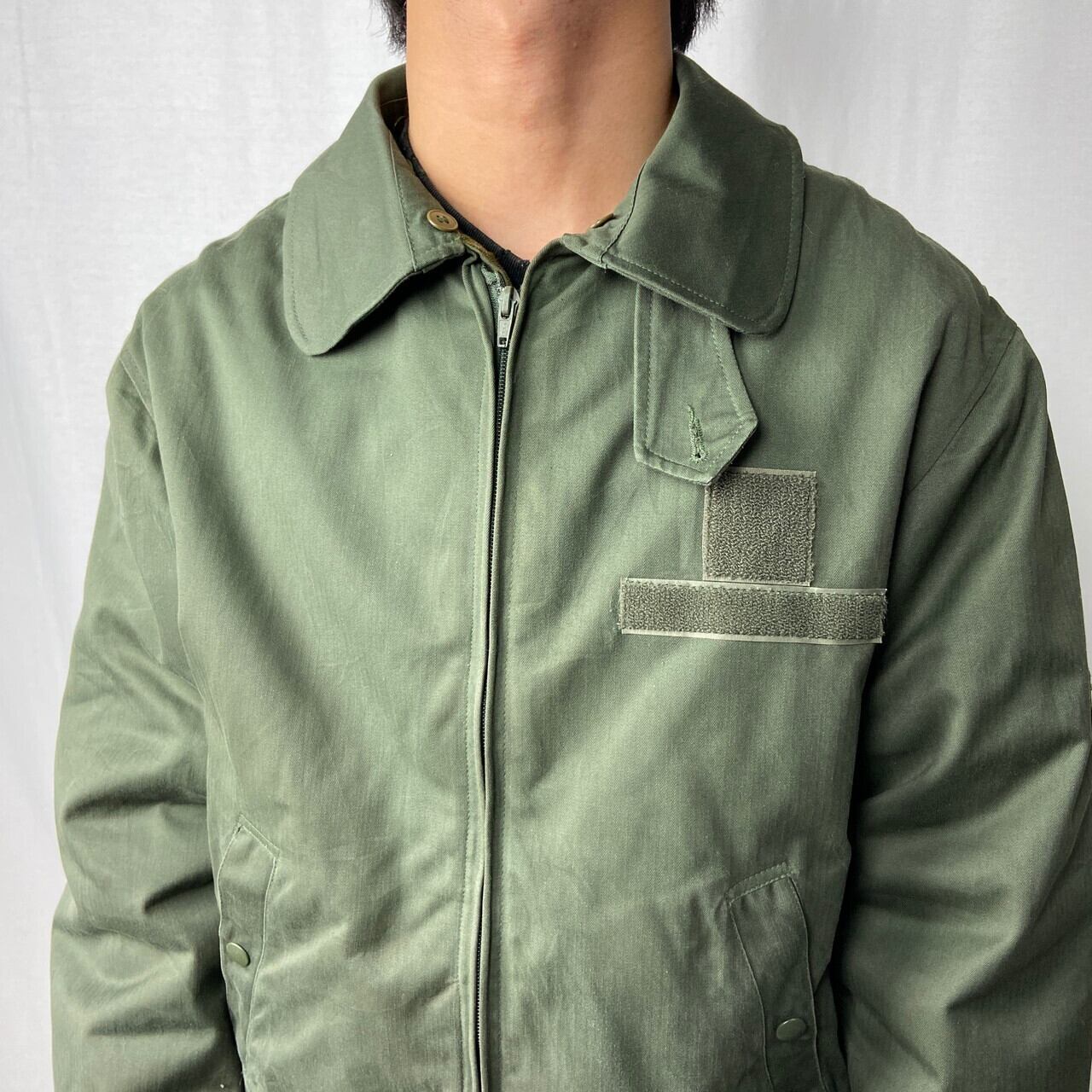 90年代フランス軍 パイロットジャケット フライトジャケット メンズXL