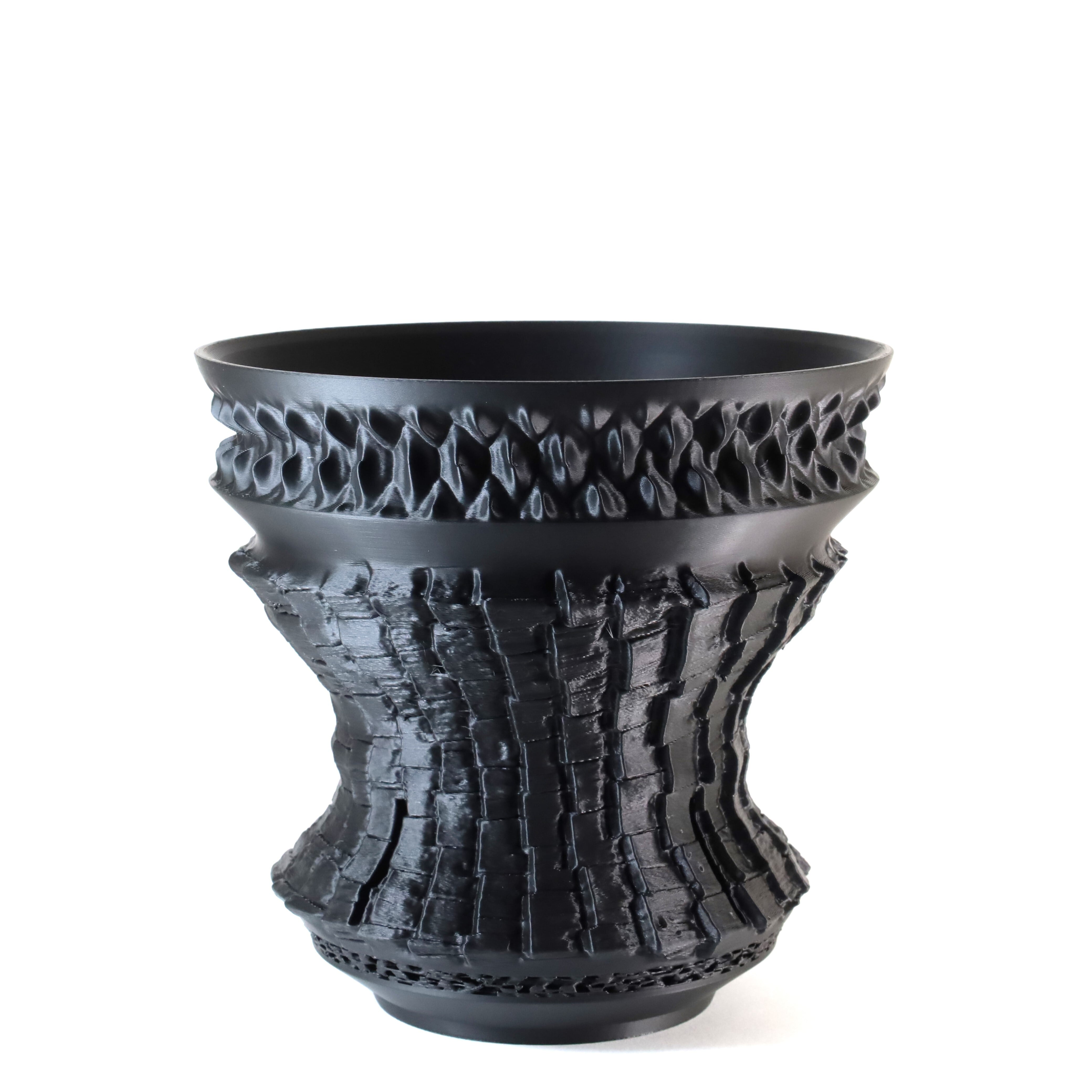 No.061-120mm(4号鉢・スリット鉢) | MetaFlora | 3Dプリンター植木鉢