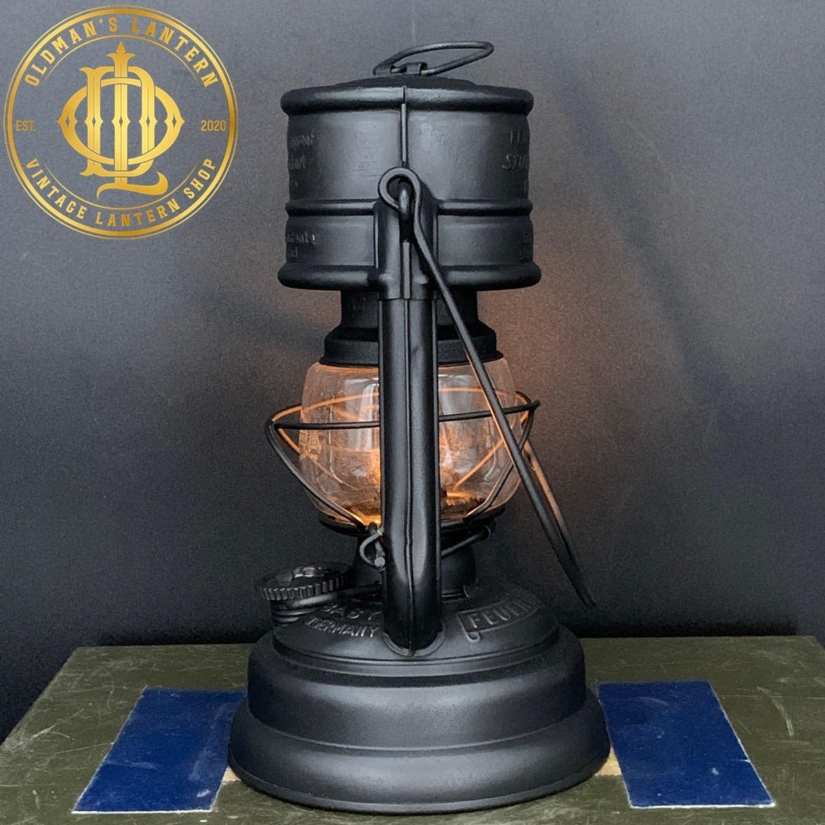 FEUERHAND 176 STK DBP K1490 AUER glass | Oldman's lantern