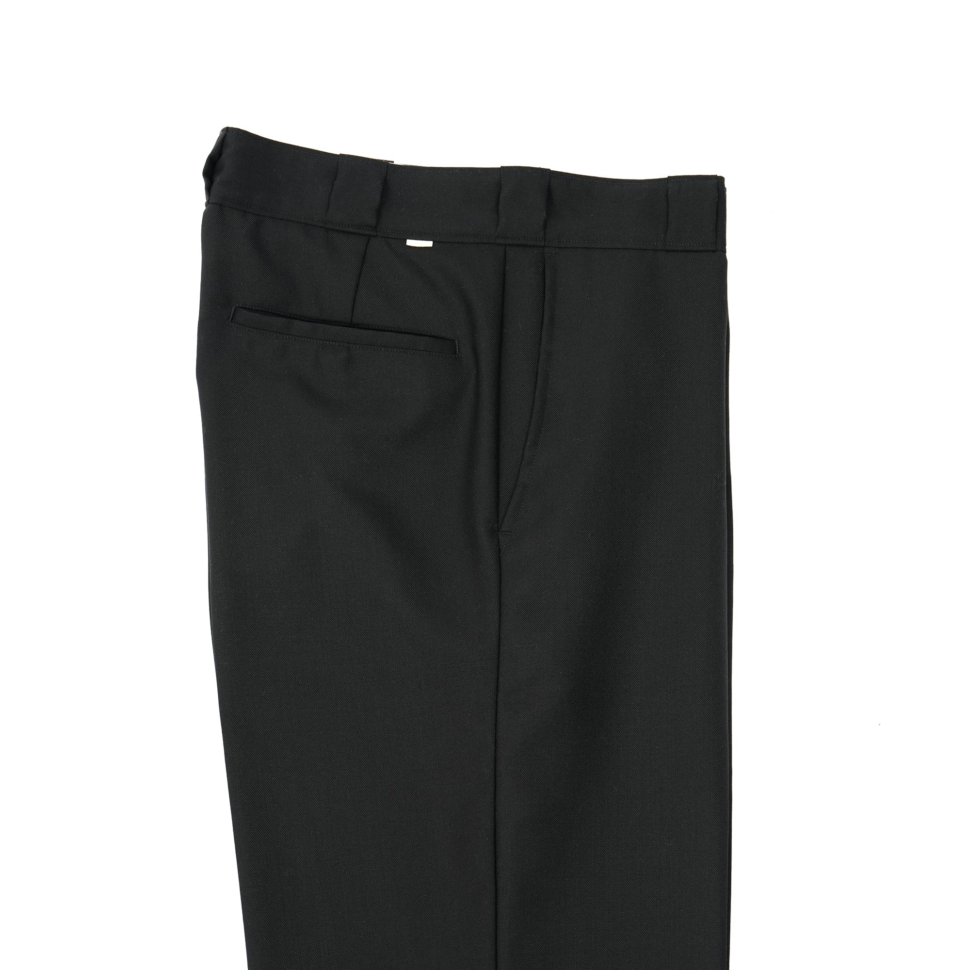 Wool Super100's Twill Slacks | OVY