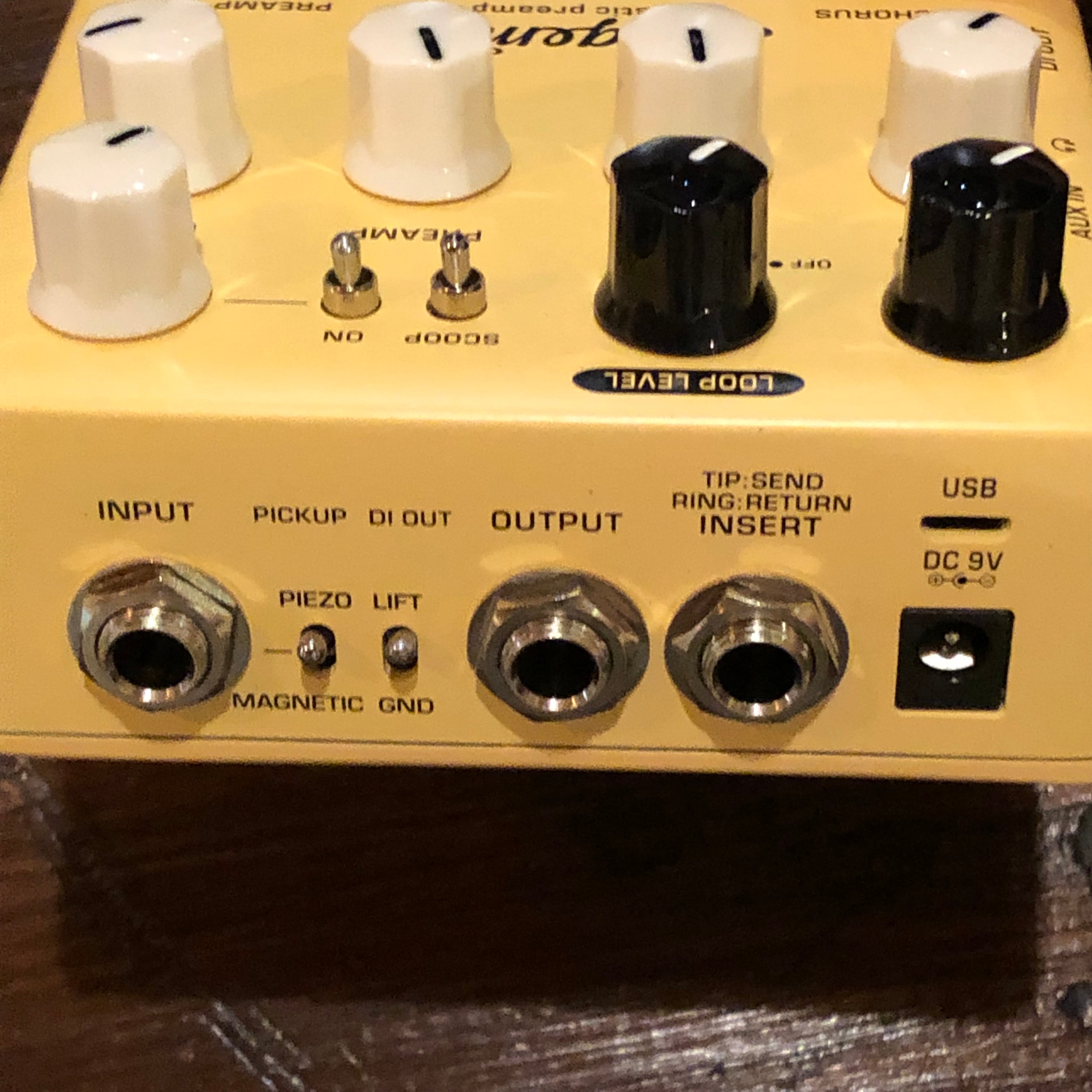 NUX アコースティックプリアンプ+DI Stageman Floor (NAP-5) | UKULELE