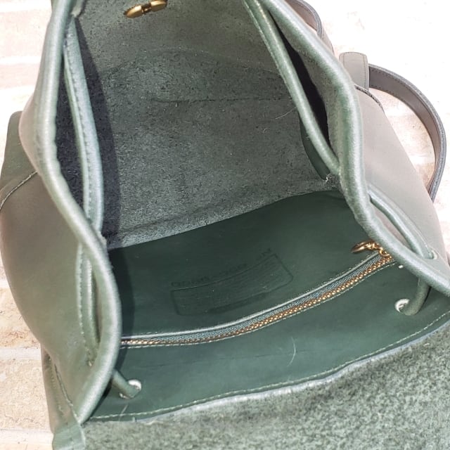 オールドコーチ ☆ USA製 グローブレザー ターンロック リュックサック