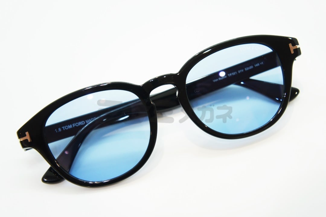 TOM FORD サングラス TF521 01V Von Bulow ボストン フレーム