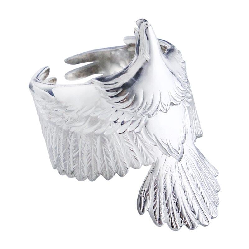 在庫あり Taro Washimi 鷲見太郎 eagle eg 925 ring | GinGei Nara