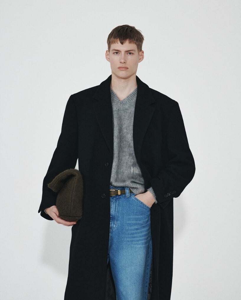 ☆RIIZE ウォンビン 着用！！【HEUTE】HET MOHAIR V NECK KNIT