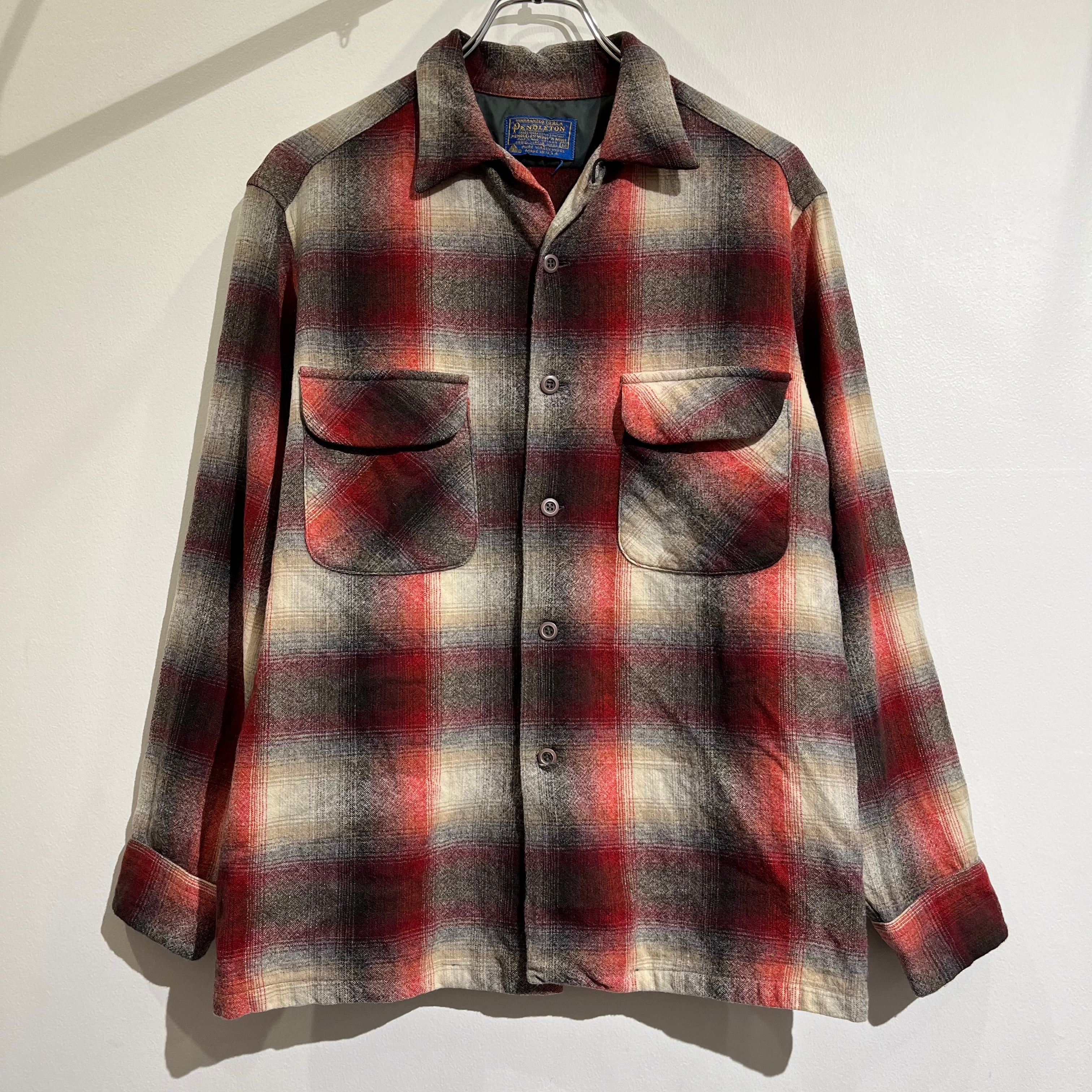 70s〜80s PENDLETON Wool Shirt 70年代 80年代 ペンドルトン ウール