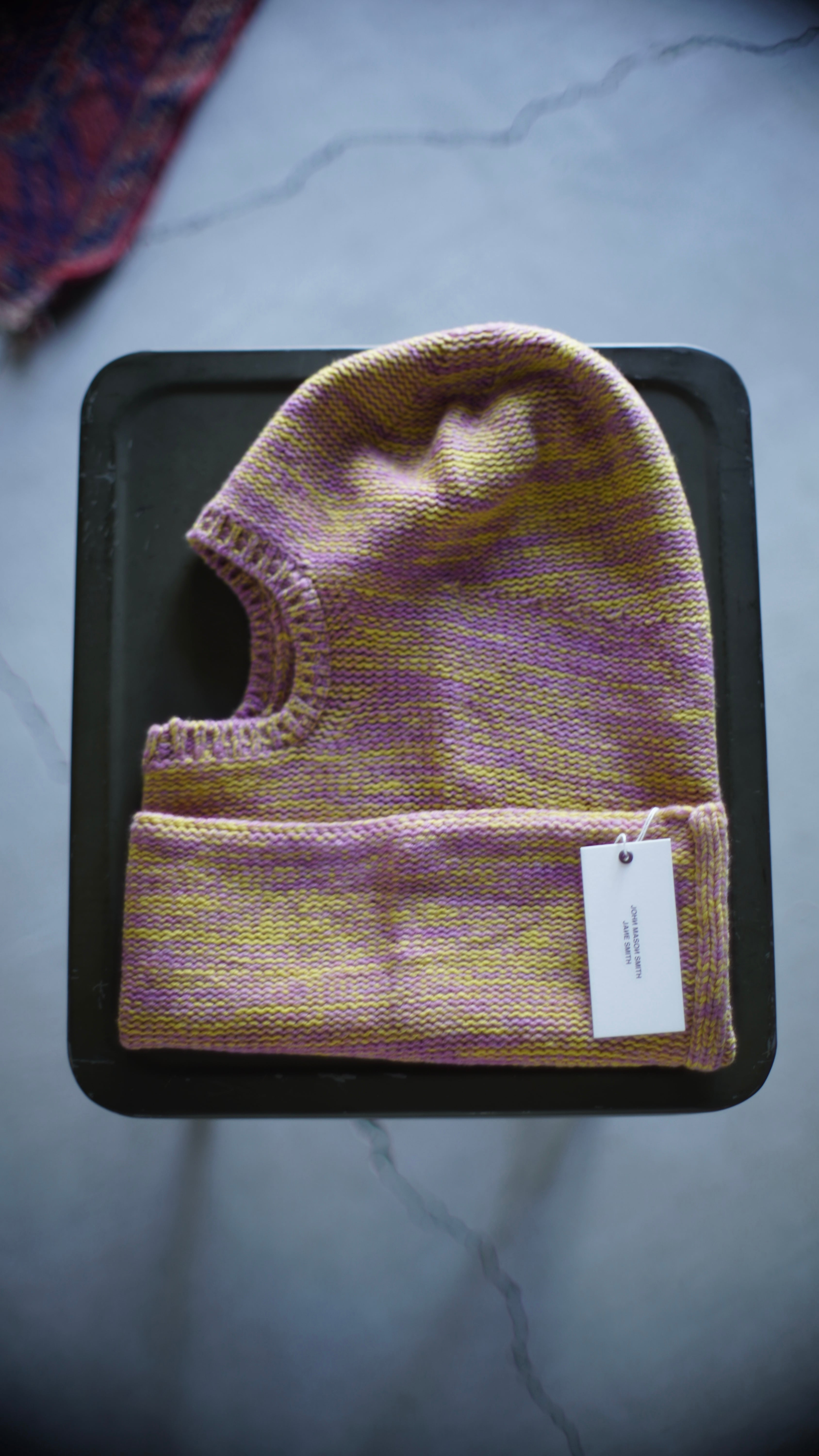 JOHN MASON SMITH/JANE SMITH / 3G WOOL BALACLAVA (GREEN MIX