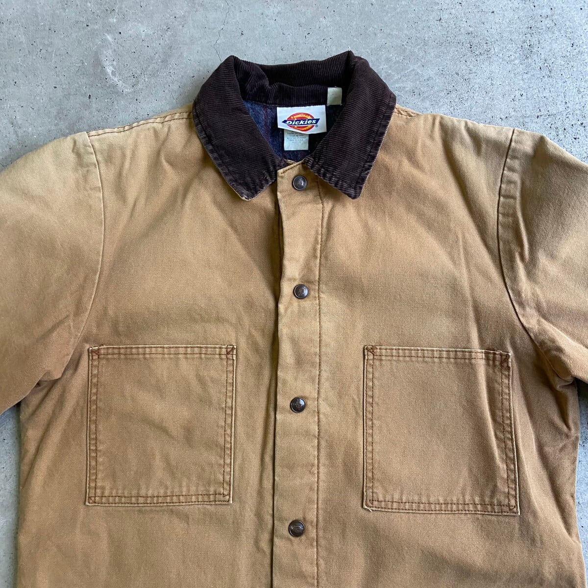 USA製 Dickies ディッキーズ ダック地 カバーオール メンズM相当 38