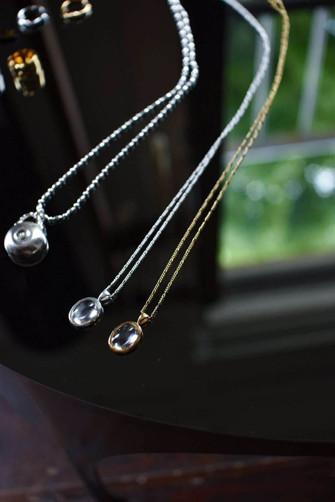 GAGAN crystal necklace 18kgp | physis (ピュシス)