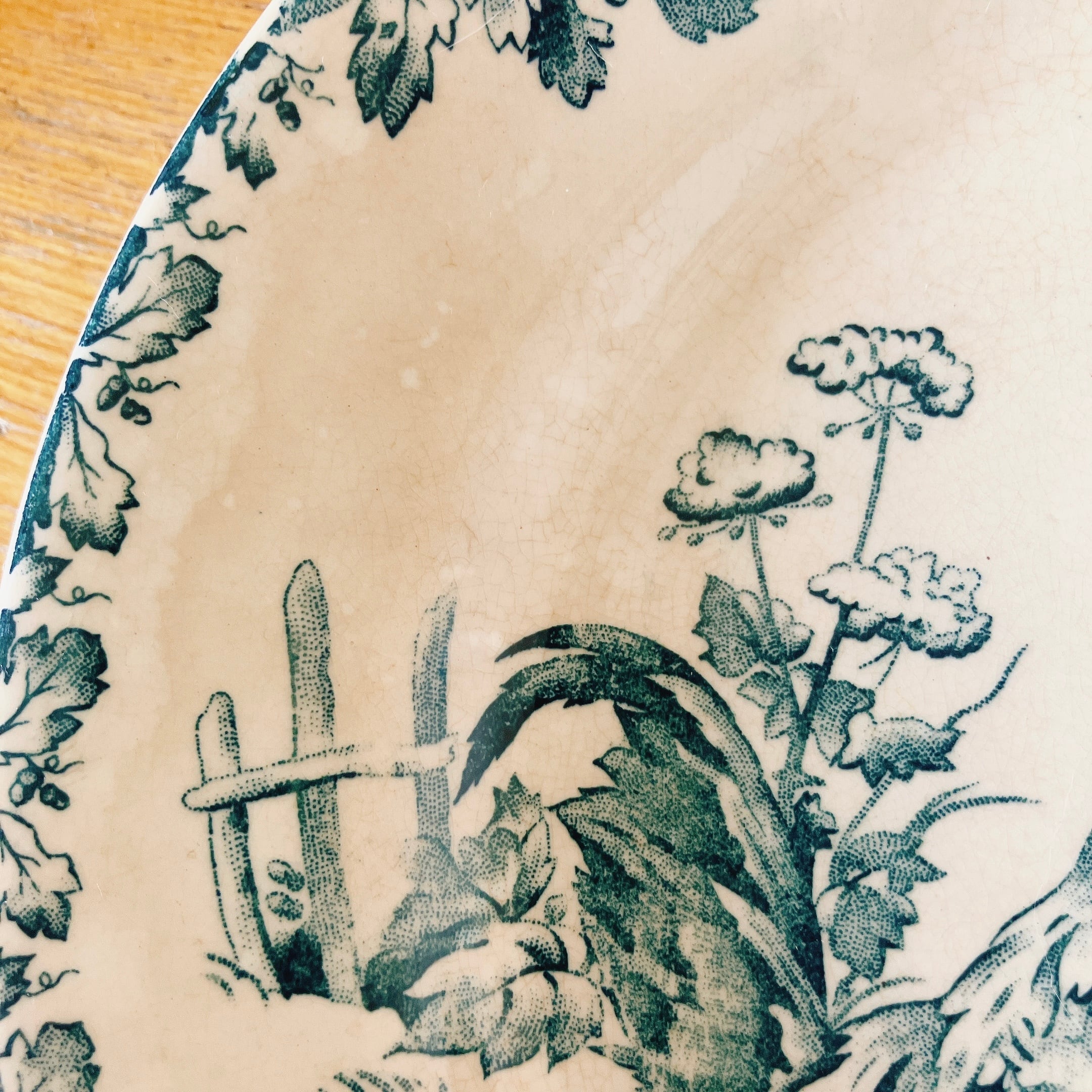 フランスアンティーク ジアンGIEN ディナープレート | Pay ID