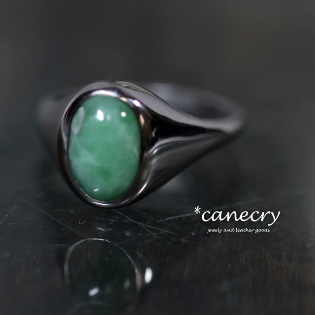 糸魚川翡翠のリング | 天然石ジュエリーの Canecry