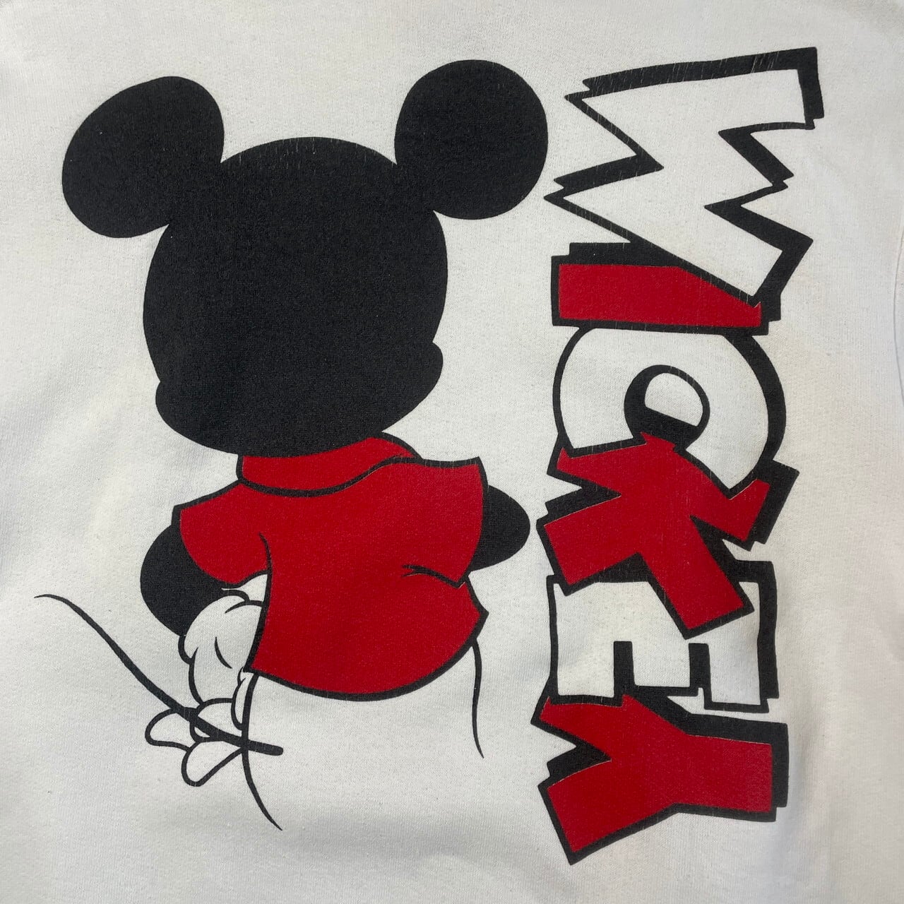 vintage TULTEX ミッキーマウス スウェット M 両面プリント 90年代 USA