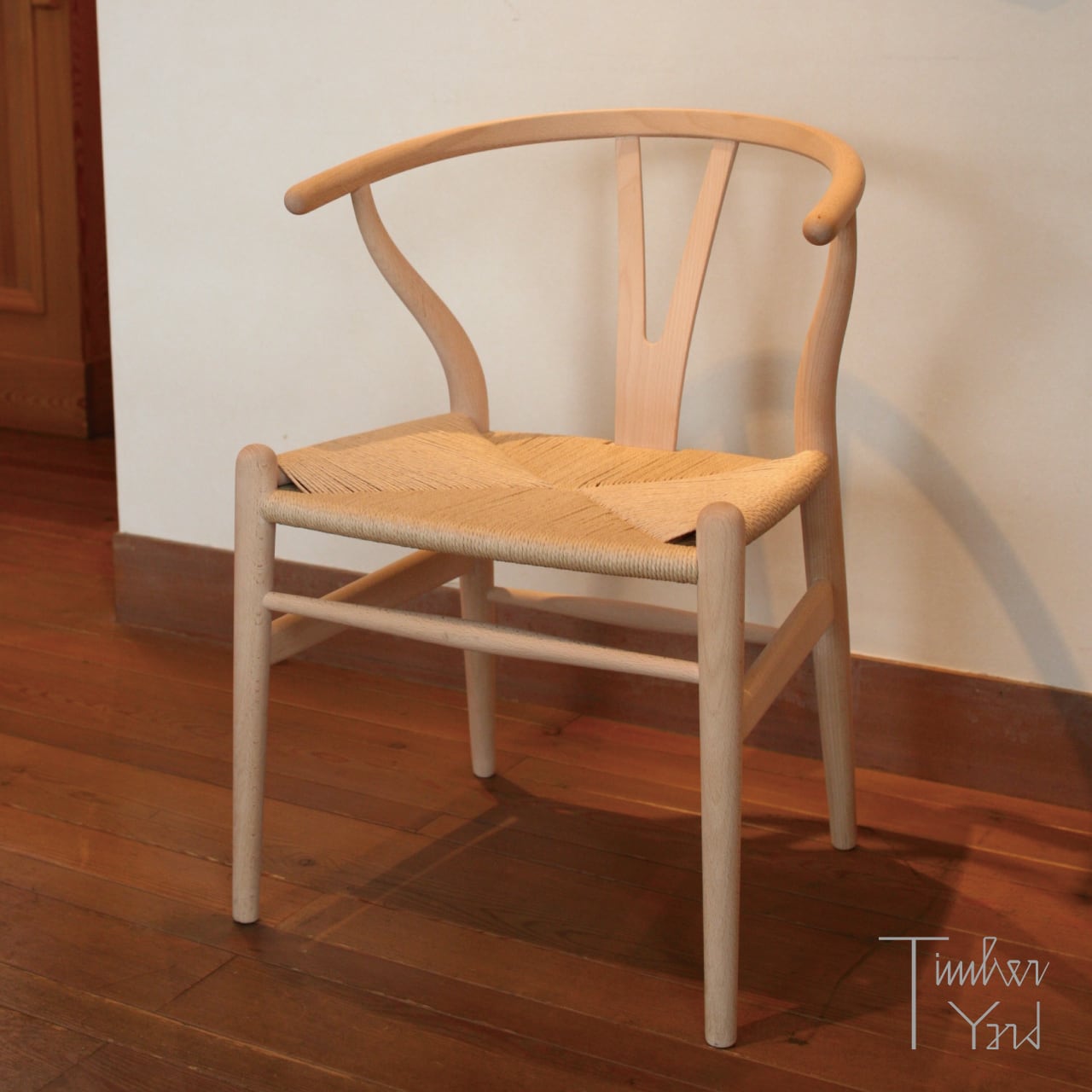 即納可】CH24（Yチェア） / ビーチ材 ソープ仕上げ / SH45cm / CARL