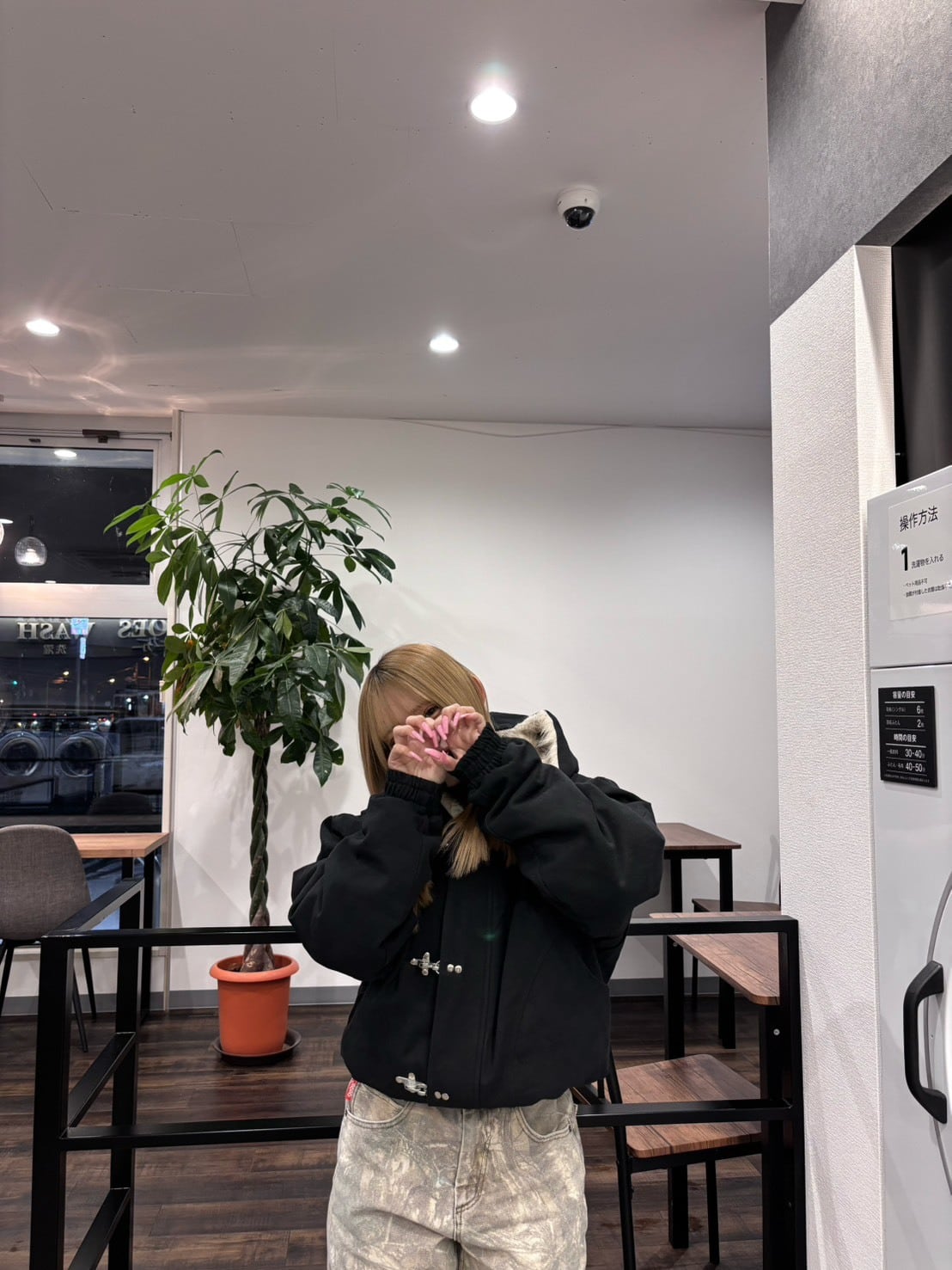 ファー付きファイヤーマンジャケット el1481 | elev fashion store