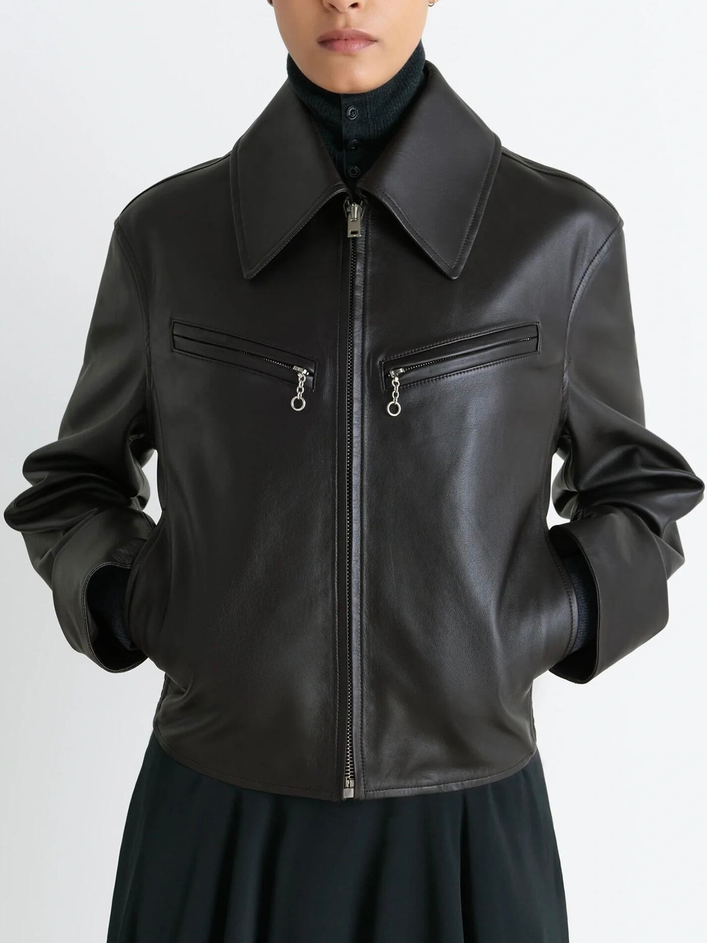 LEMAIRE / BOXY LEATHER BLOUSON | LA VILLA ROUGE
