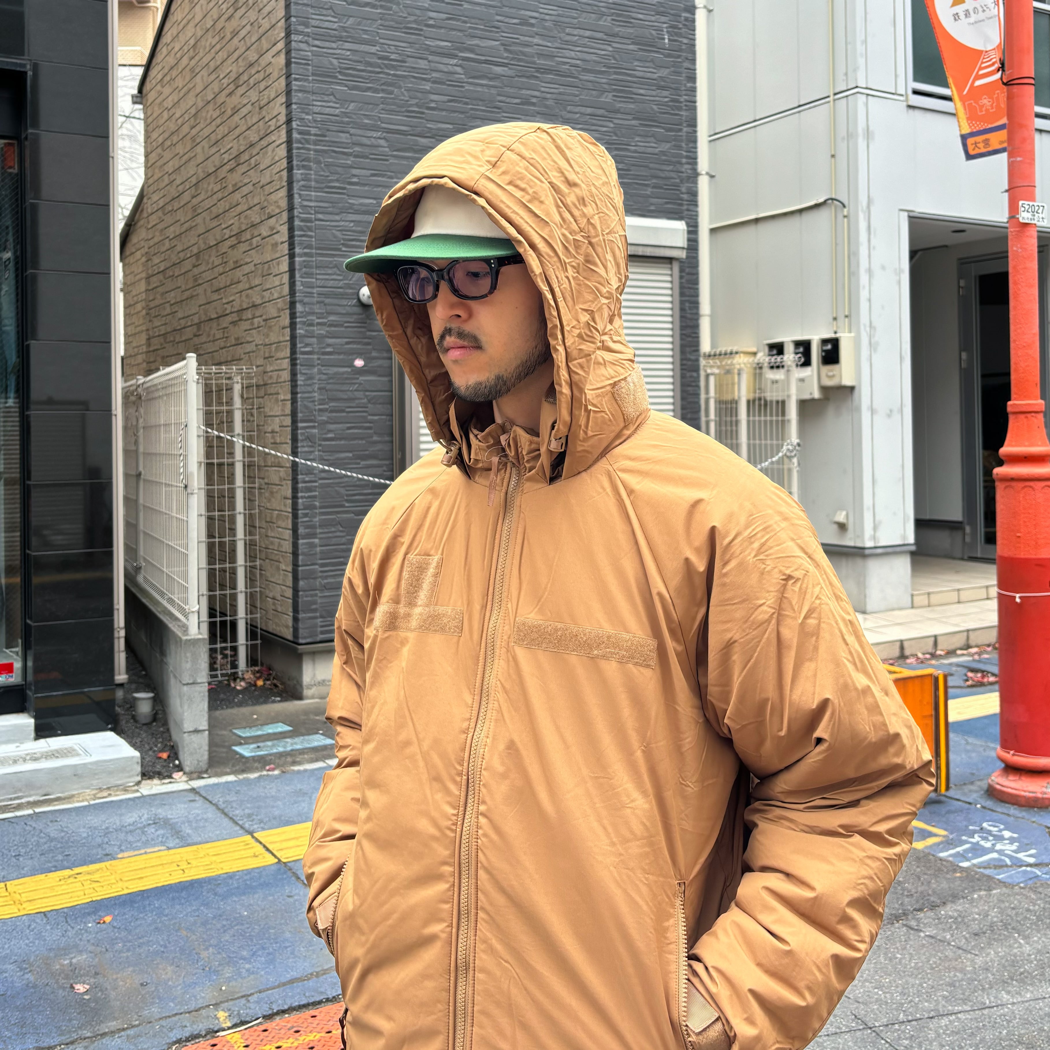 BAF社 ECWCS GEN3 LEVEL7 TYPE PRIMALOFT JACKET ベルクロ付き Coyote