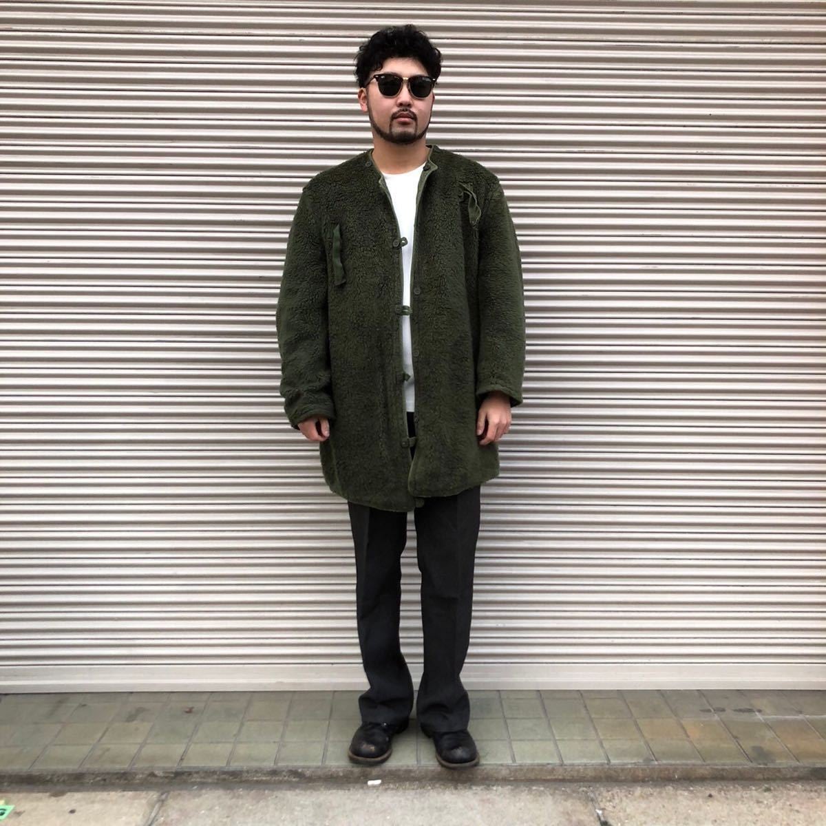 1960's スウェーデン軍 実用 M-59 ミリタリー フィールドコート ボア