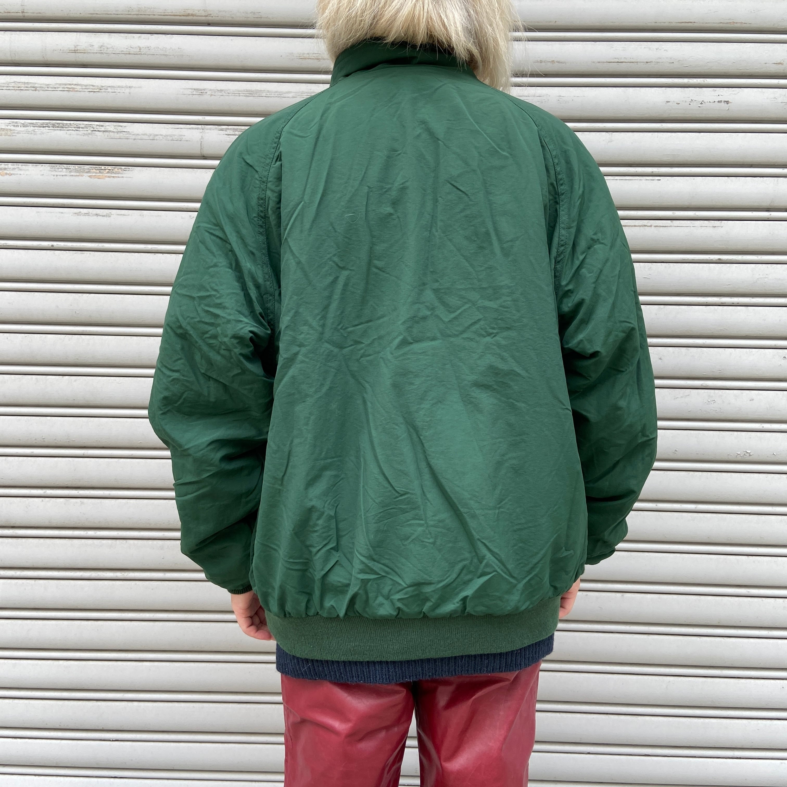 美品 80s USA製 エディーバウアー 黒タグ リバーシブルジャケット