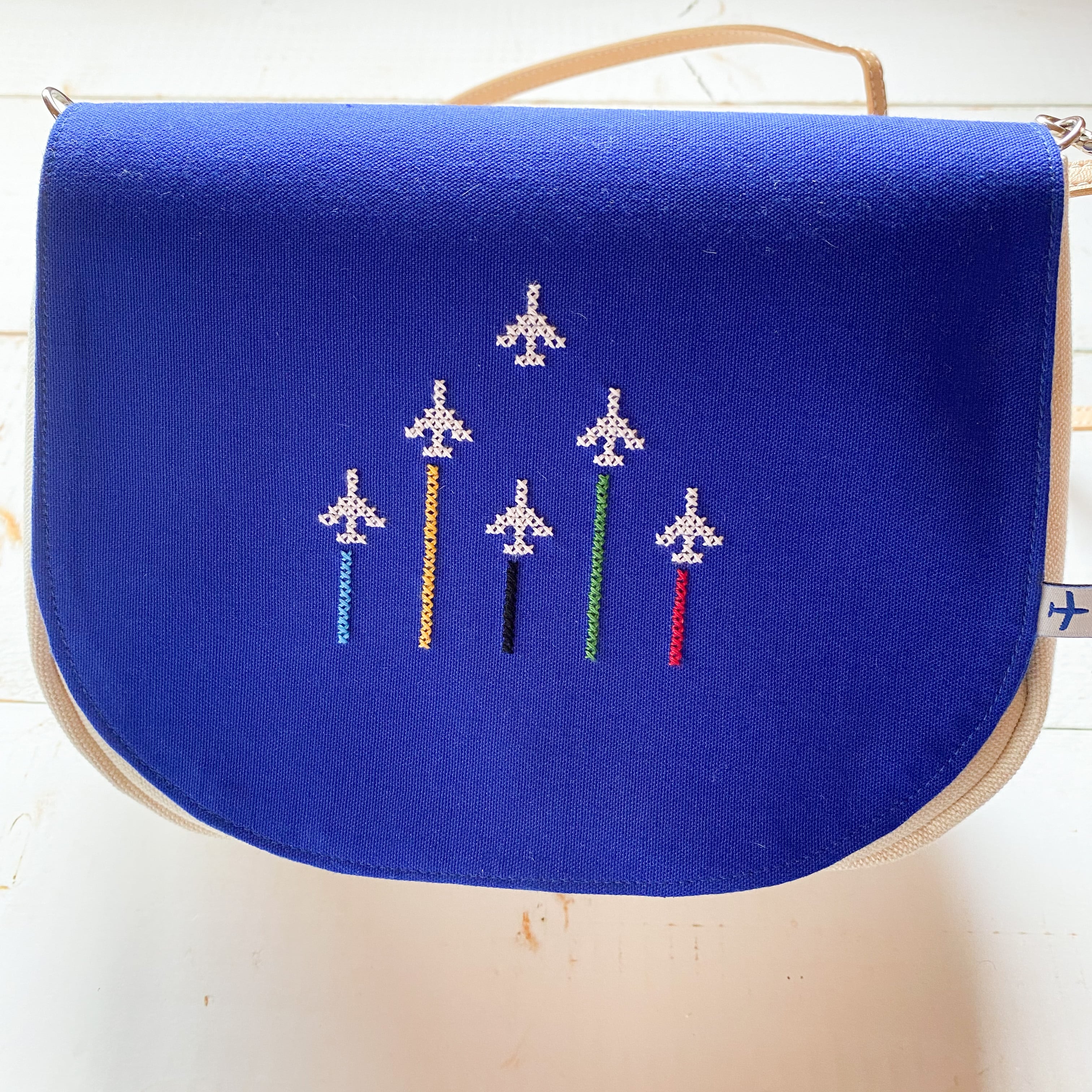 ☆カラースモークver☆ ブルーインパルスデザイン Comboポシェット