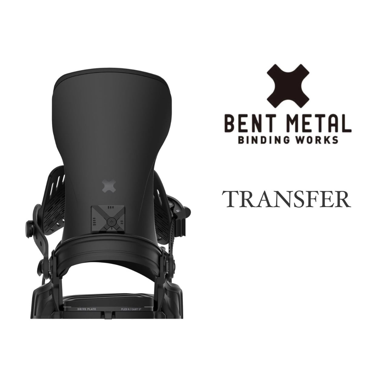 24-25モデル . BENTMETAL .『 TRANSFER 』. Black . ベントメタル
