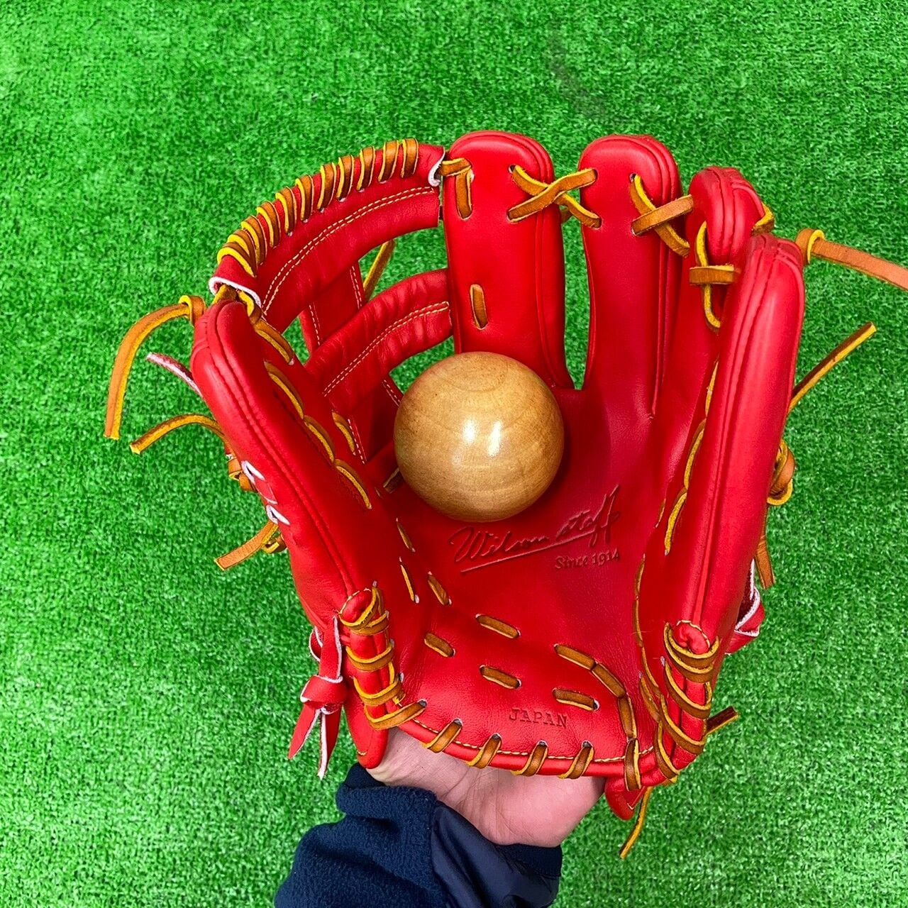 Wilson ウイルソン 硬式グローブ WBW10105 DS型 高校野球対応