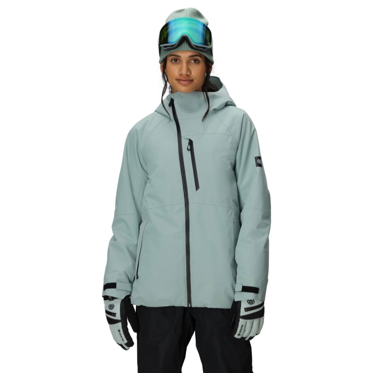 686 『 Women's Hydra Thermagraph Jacket - Dusty marine 』 25-26