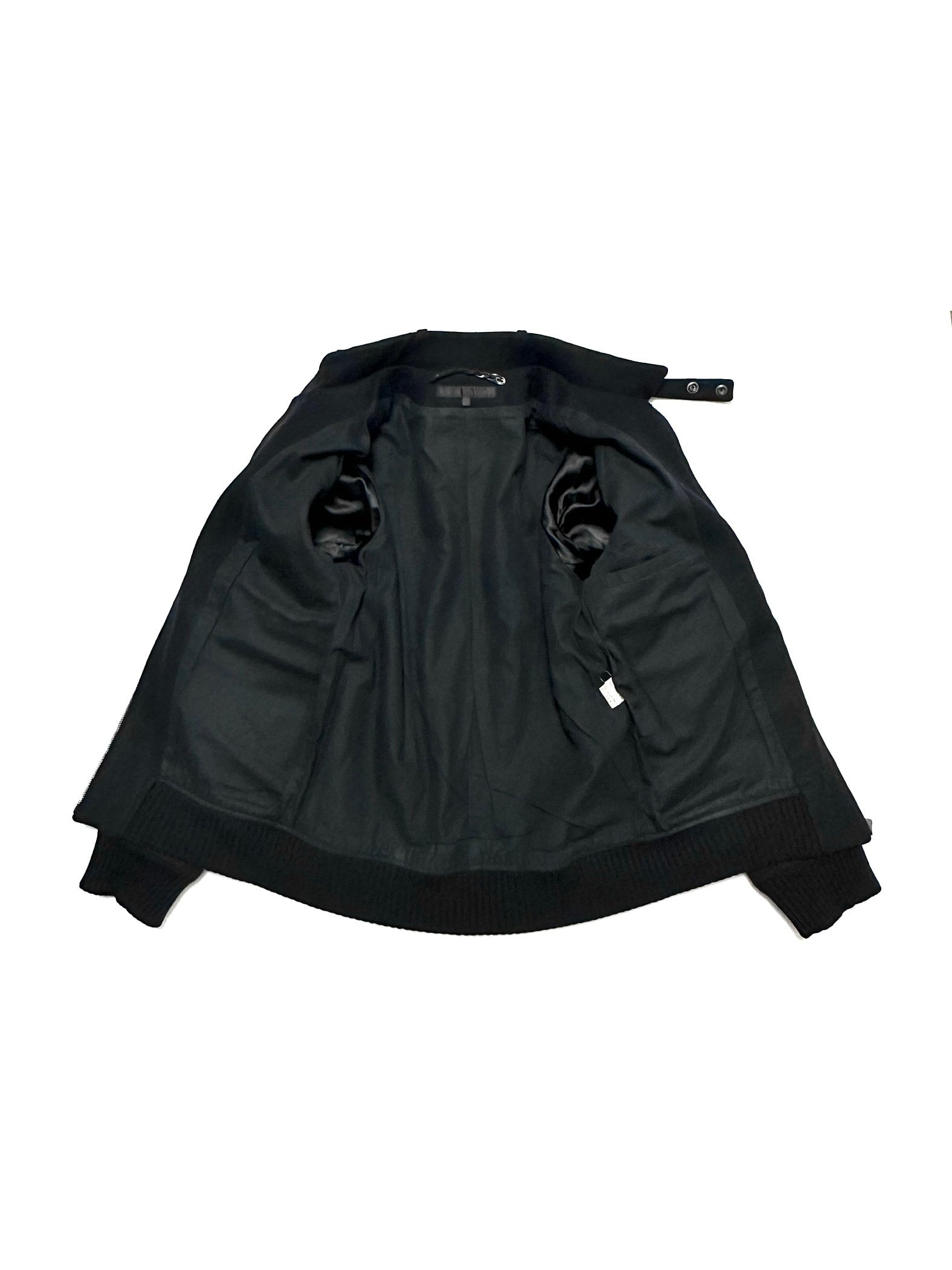 VERONIQUE BRANQUINHO Black Wool Tailored Single Riders JKT | ETRAK